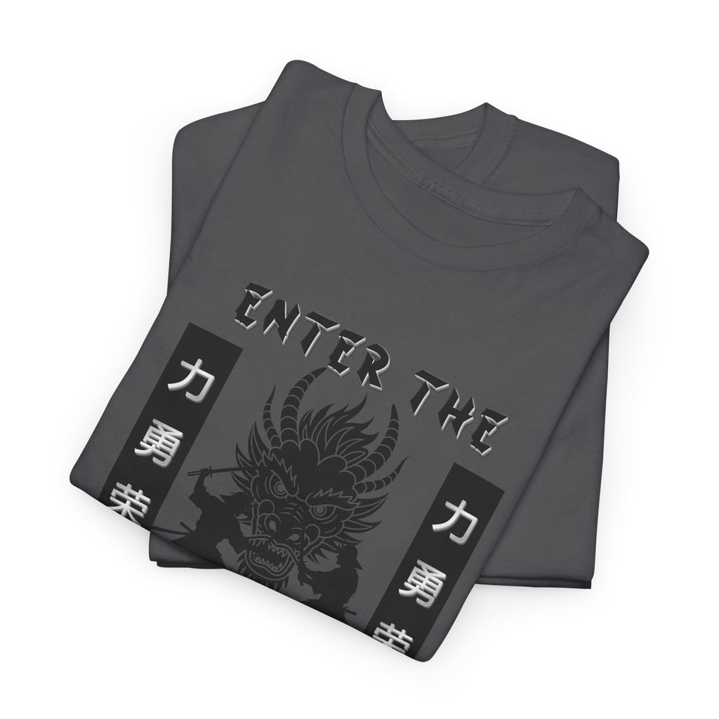 ENTER THE DRAGON — Dragon of Honor Tee | Strength, Courage & Power Graphic Shirt🐉🔥