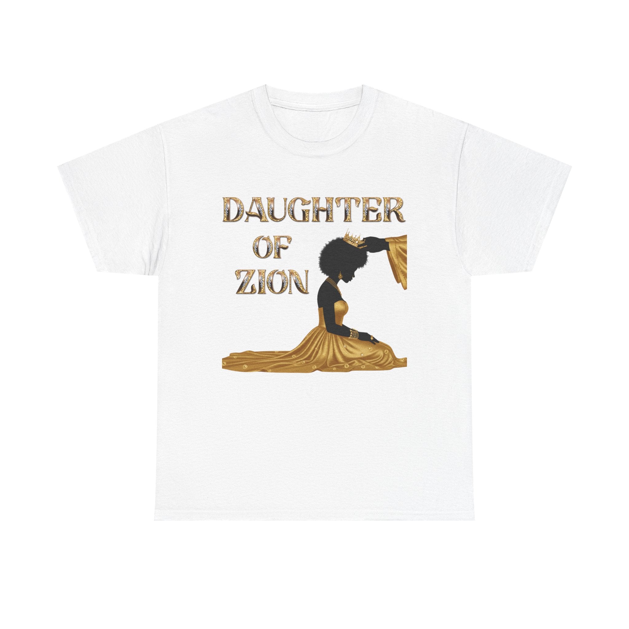 Daughter of Zion Tee — Inspirational Faith Graphic T‑Shirt for Girls & Women