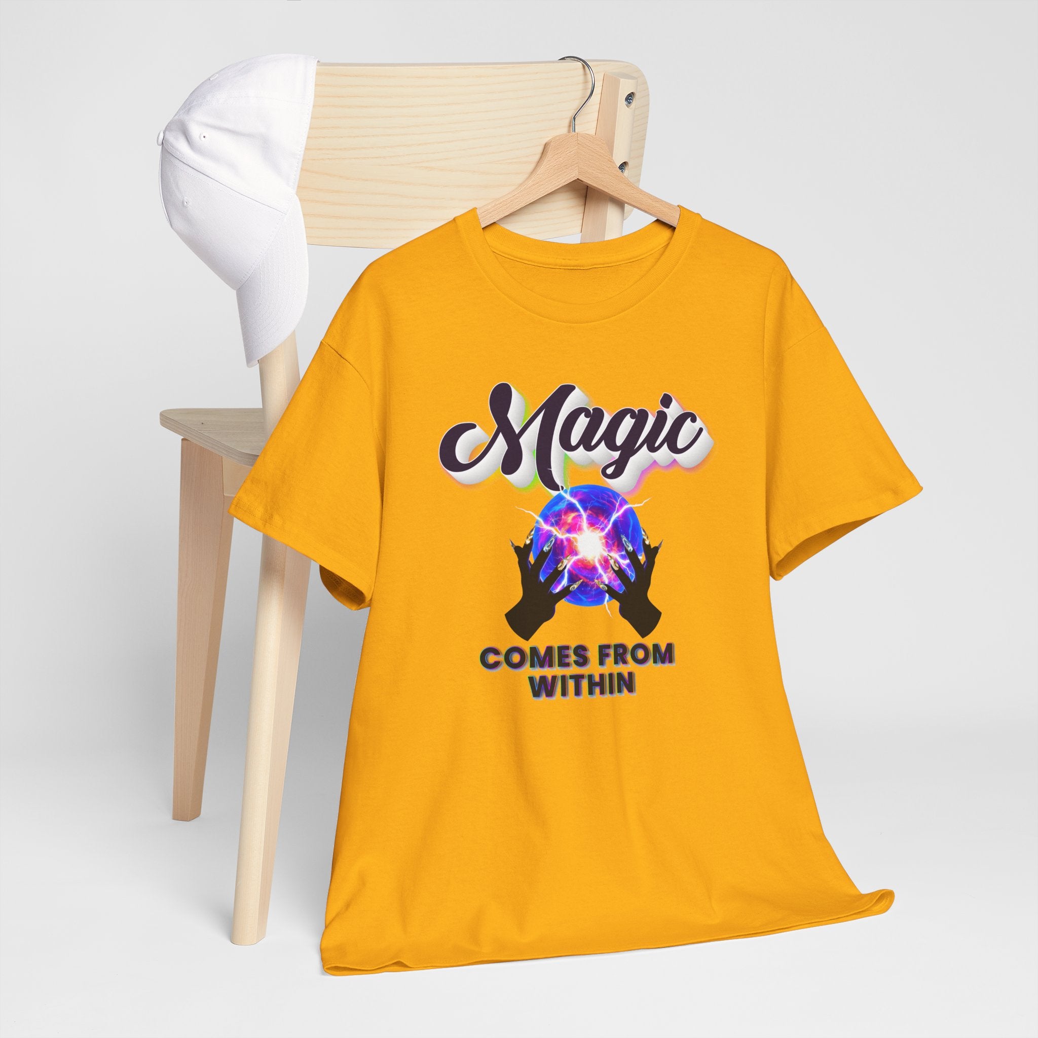 ✨🔮 The Magic Comes From Within™ Tee — Empowered Goddess Energy Shirt 👑💫