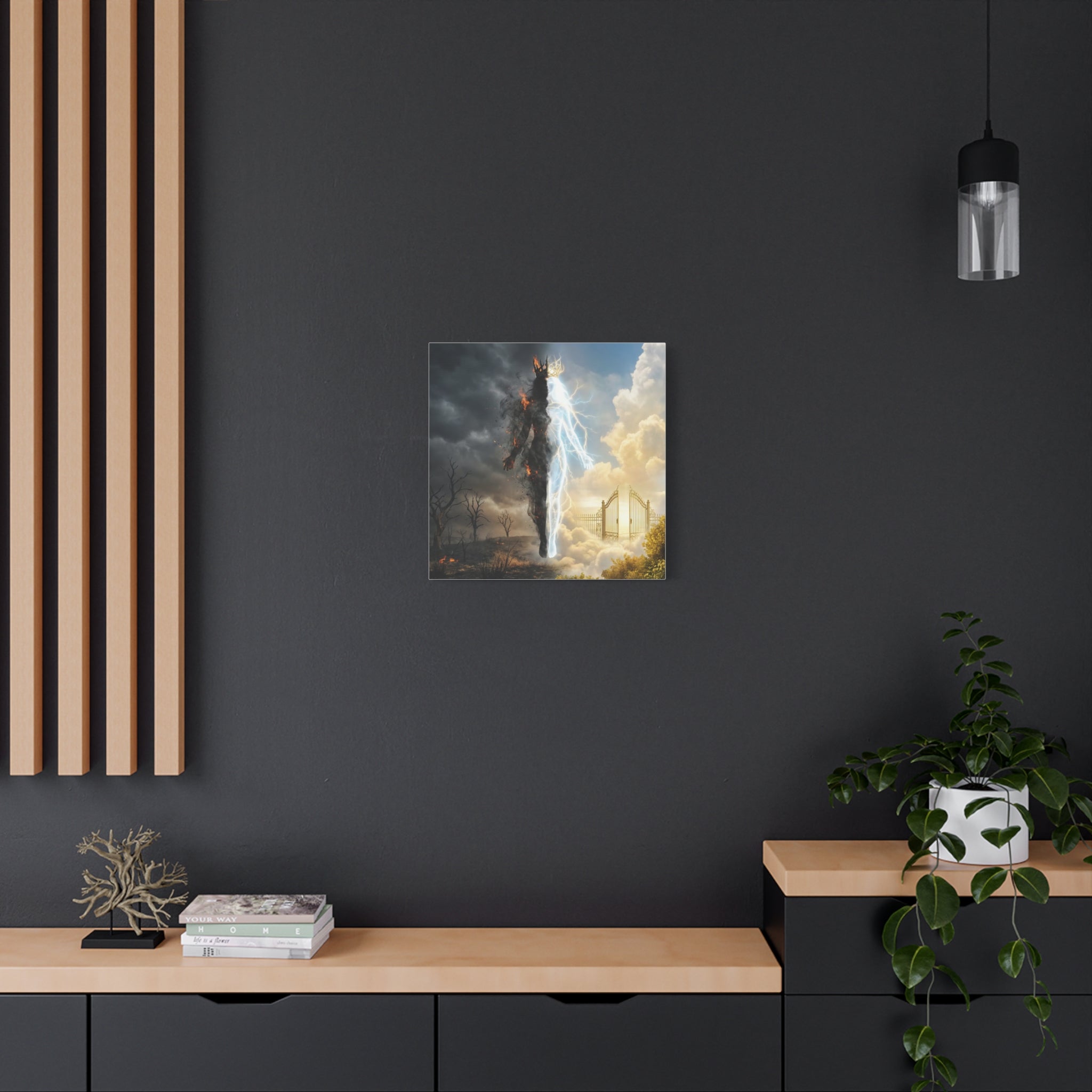 Light & Shadow — The Conscious Path Canvas