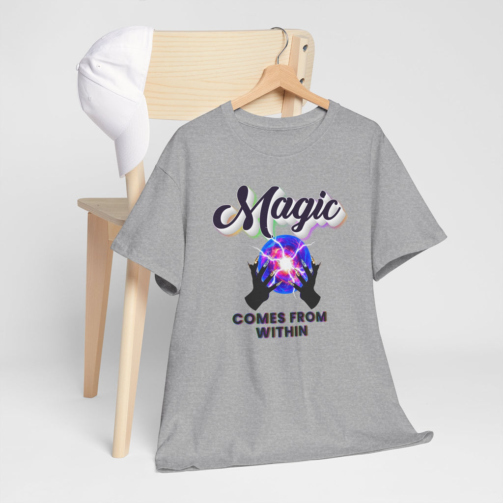 ✨🔮 The Magic Comes From Within™ Tee — Empowered Goddess Energy Shirt 👑💫