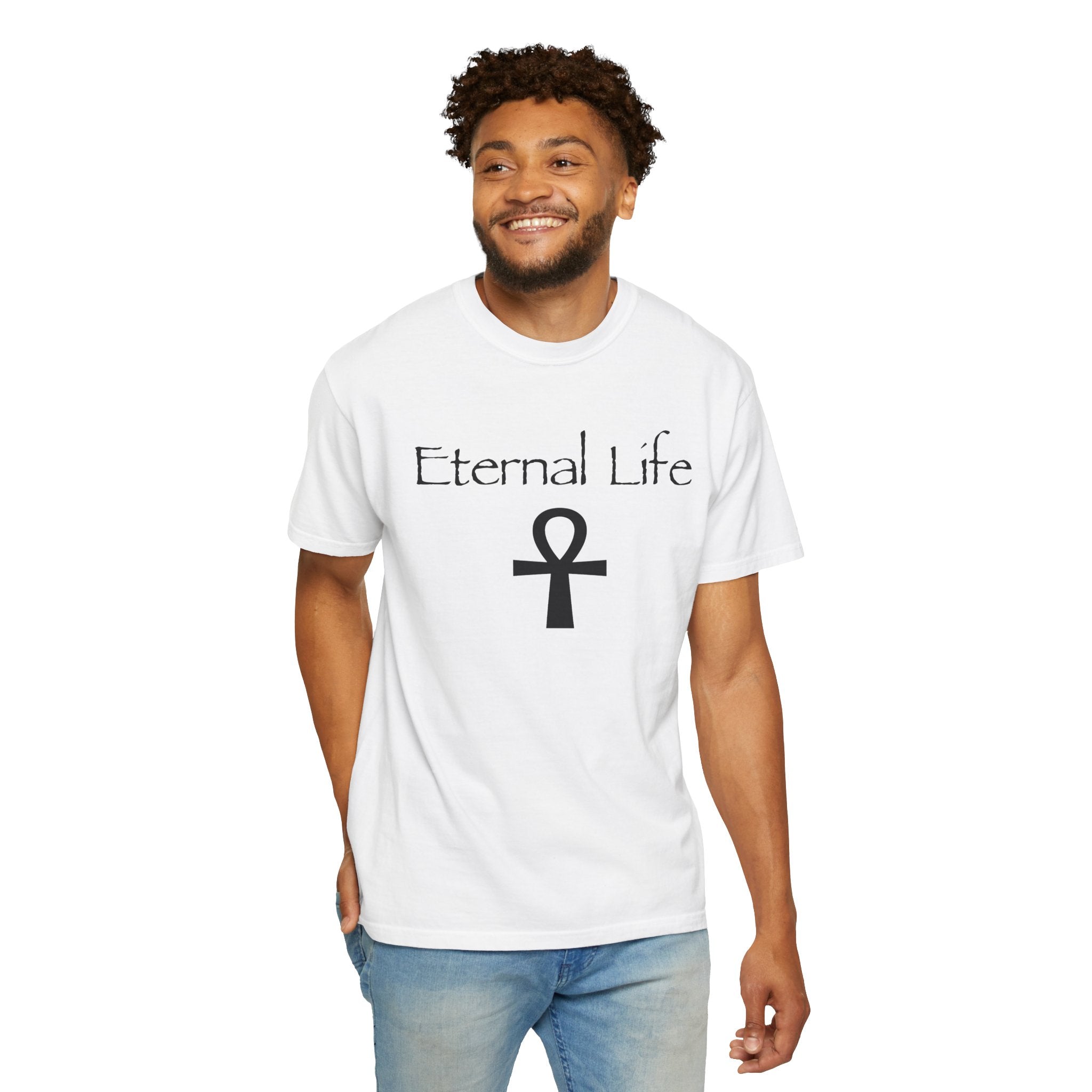 Eternal Life T-Shirt — Ankh Symbol Spiritual Tee