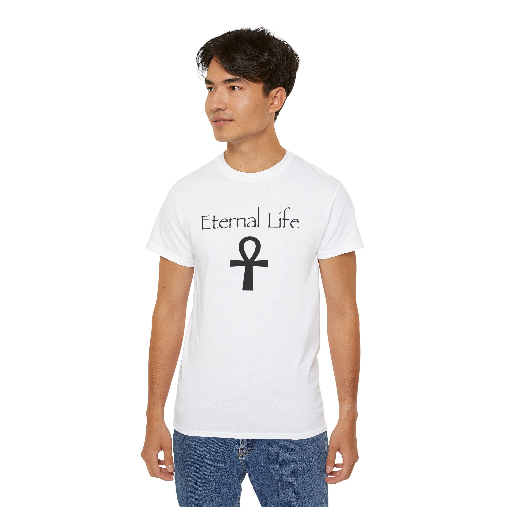 Eternal Life Ankh T-Shirt – Spiritual Symbol Tee