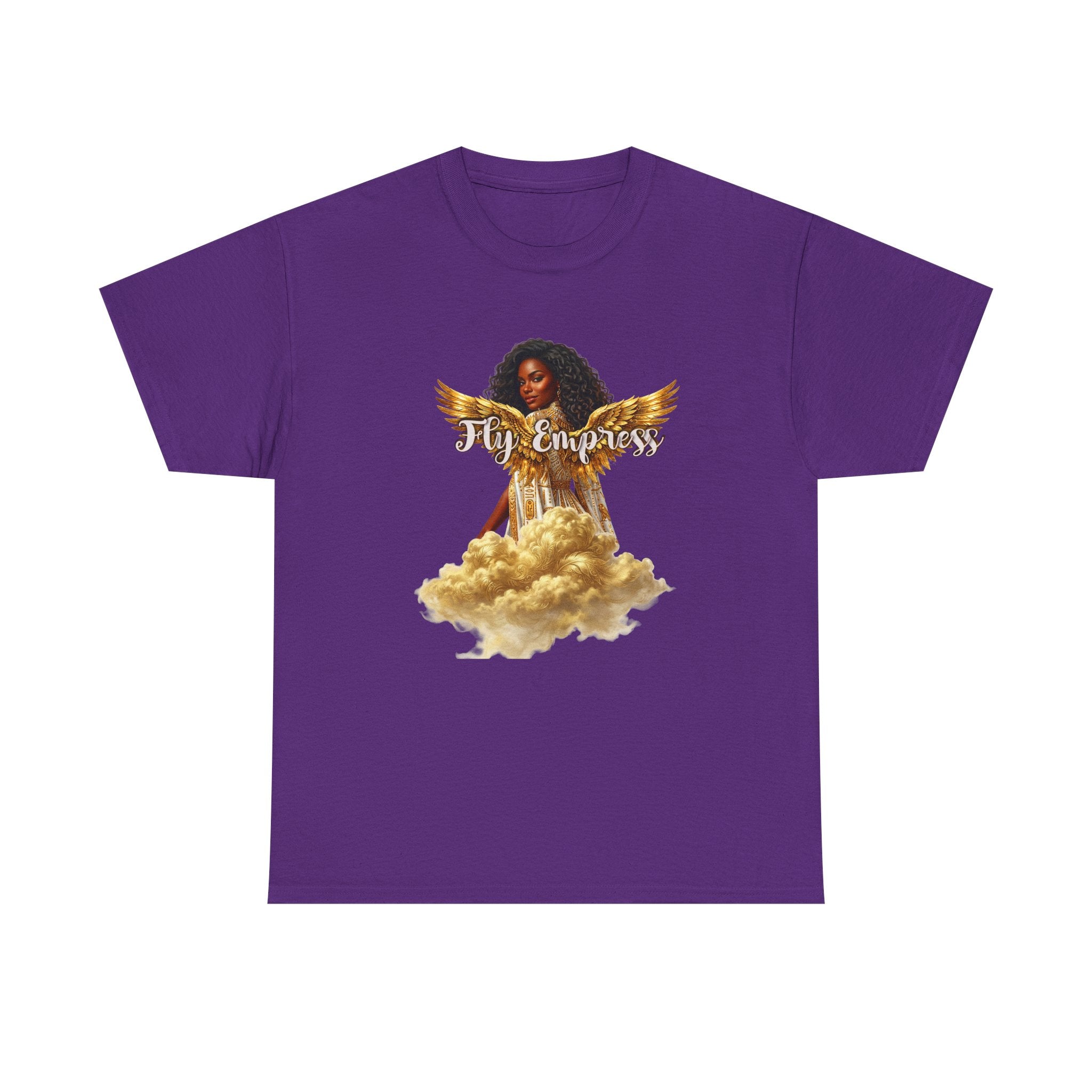 👑🕊️ Fly Empress Angel Wing Tee — Divine Queen Energy Graphic T-Shirt 🔥✨