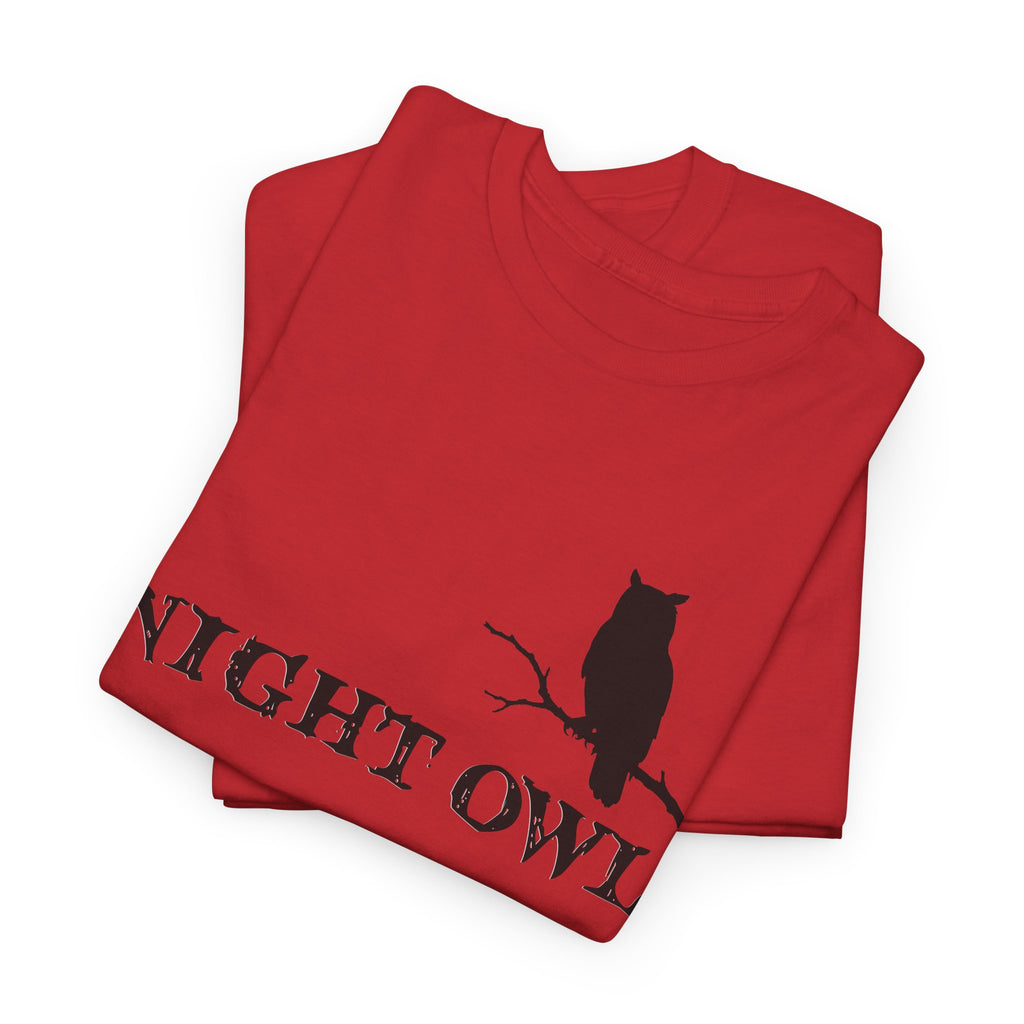 🌙 Night Owl™ Minimal Silhouette Tee