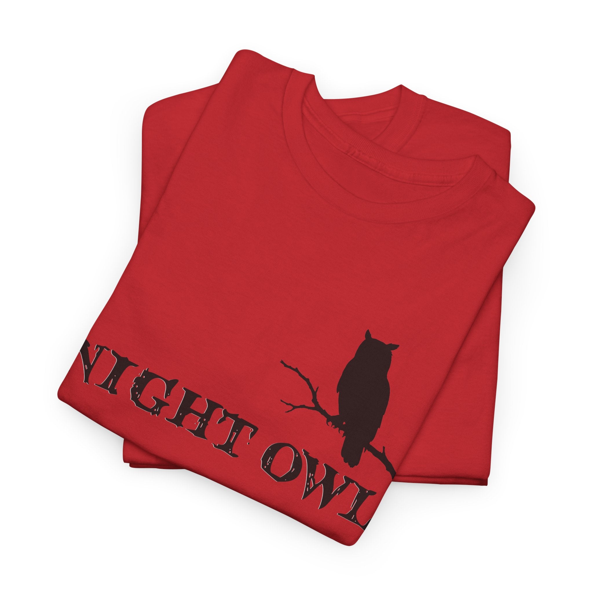 🌙 Night Owl™ Minimal Silhouette Tee