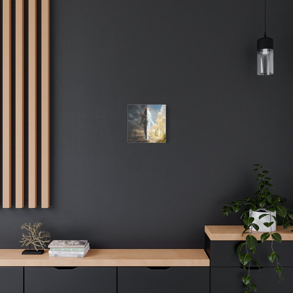 Light & Shadow — The Conscious Path Canvas