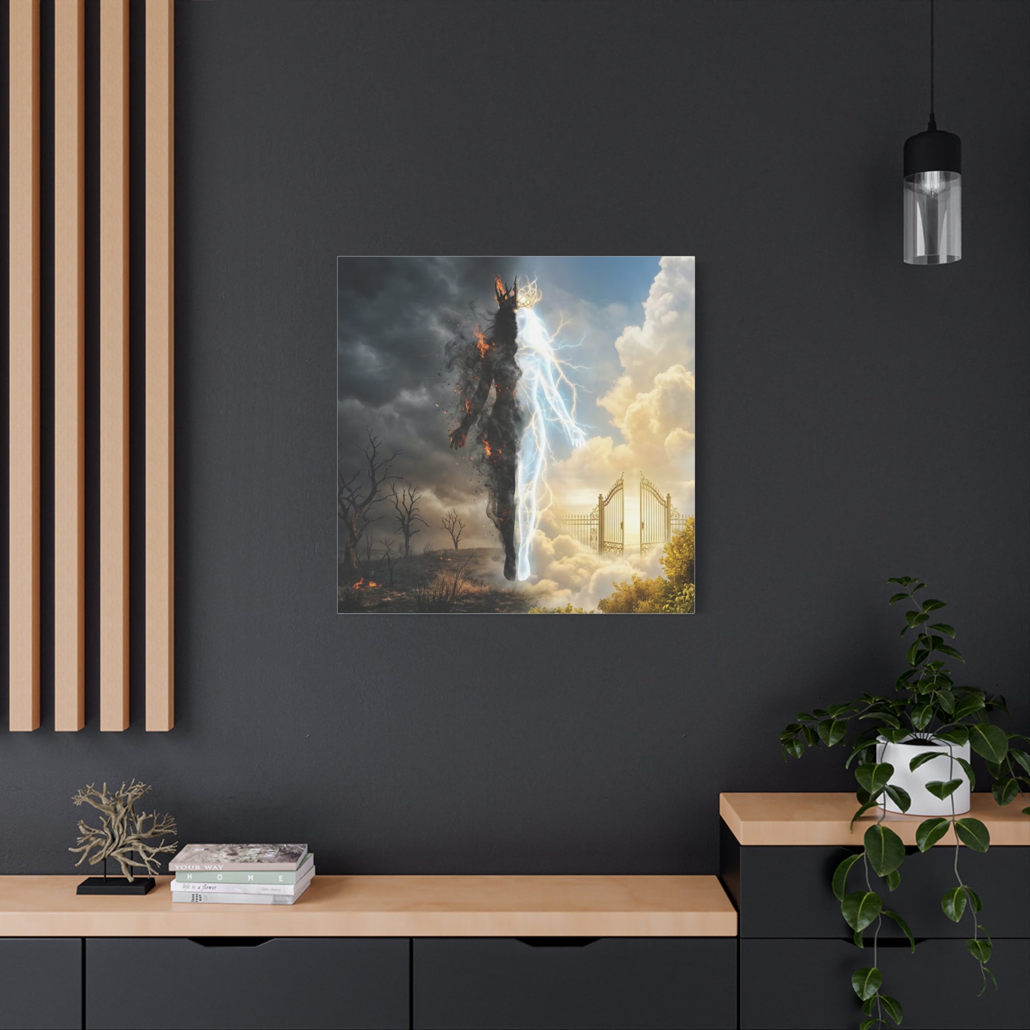 Light & Shadow — The Conscious Path Canvas