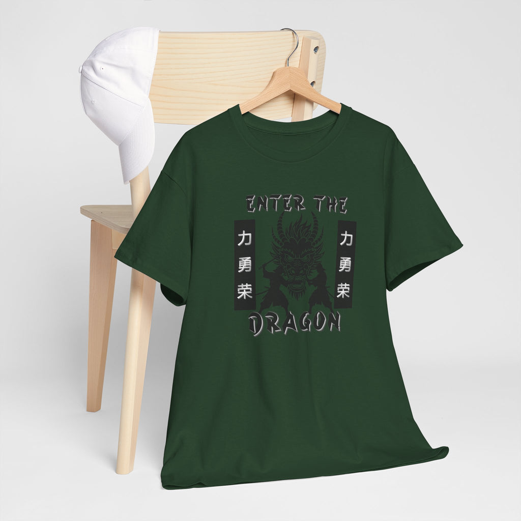ENTER THE DRAGON — Dragon of Honor Tee | Strength, Courage & Power Graphic Shirt🐉🔥