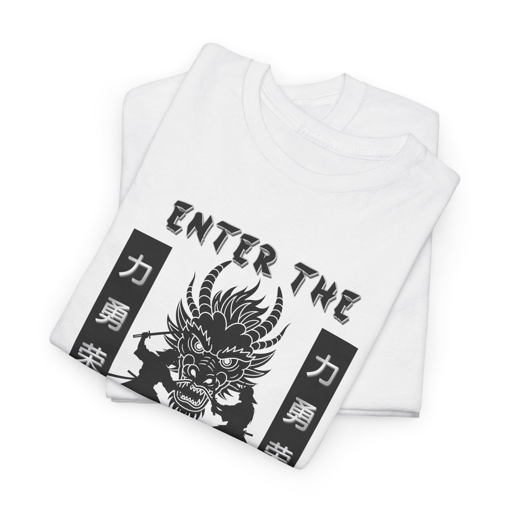 ENTER THE DRAGON — Dragon of Honor Tee | Strength, Courage & Power Graphic Shirt🐉🔥
