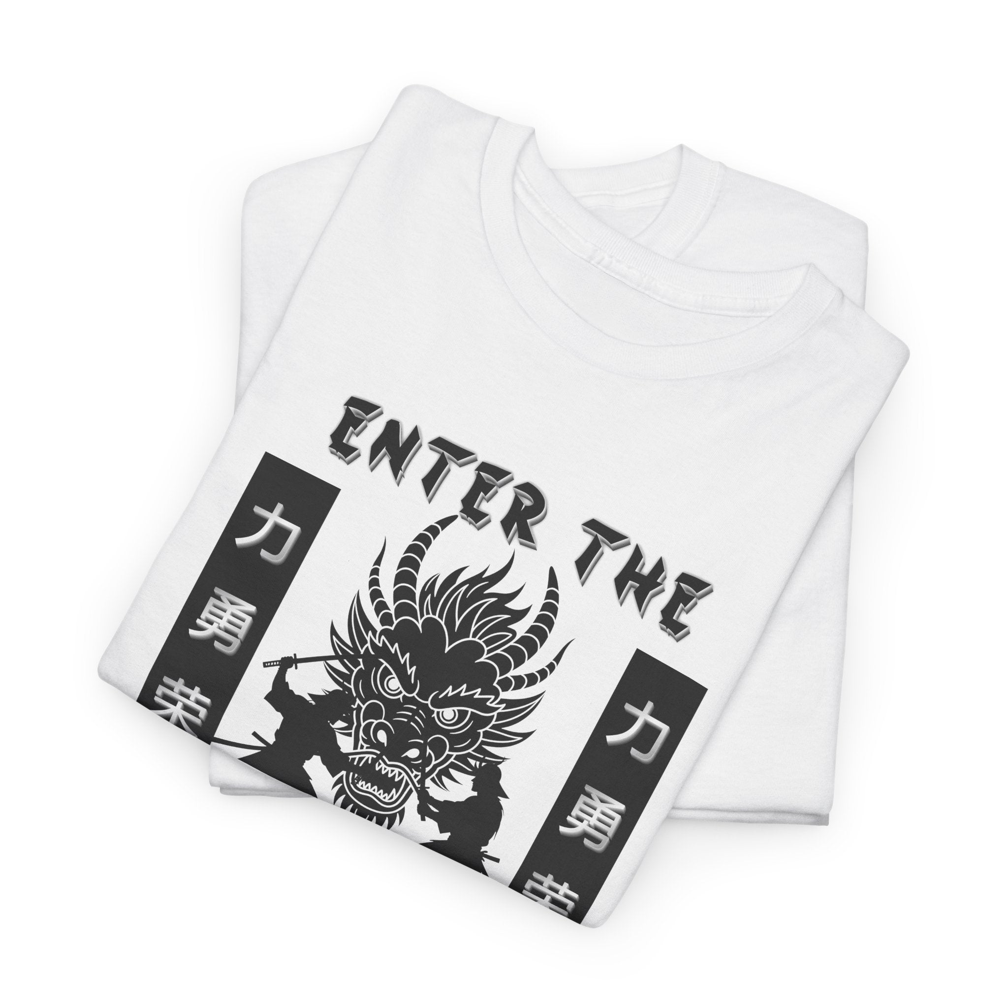 ENTER THE DRAGON — Dragon of Honor Tee | Strength, Courage & Power Graphic Shirt🐉🔥