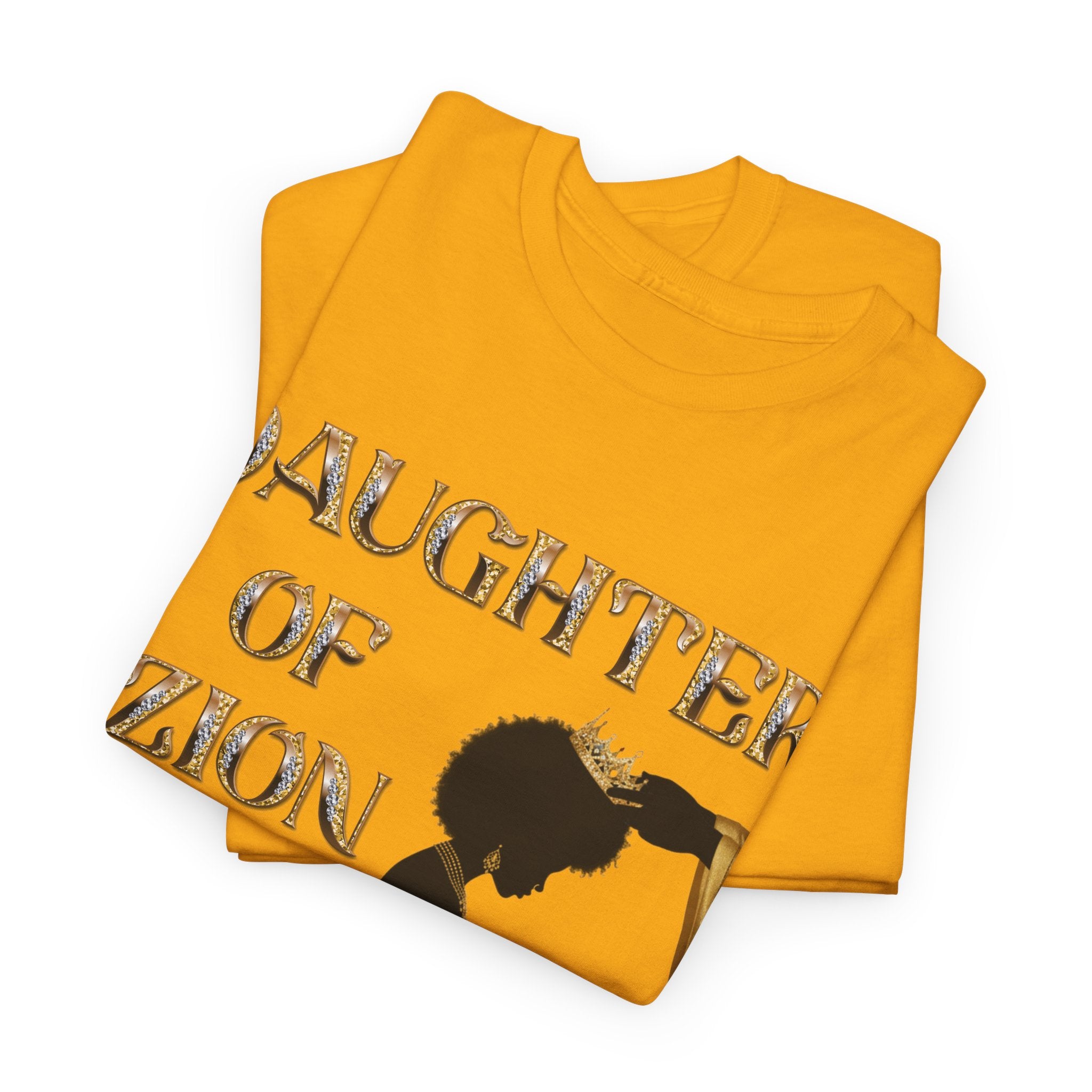 Daughter of Zion Tee — Inspirational Faith Graphic T‑Shirt for Girls & Women