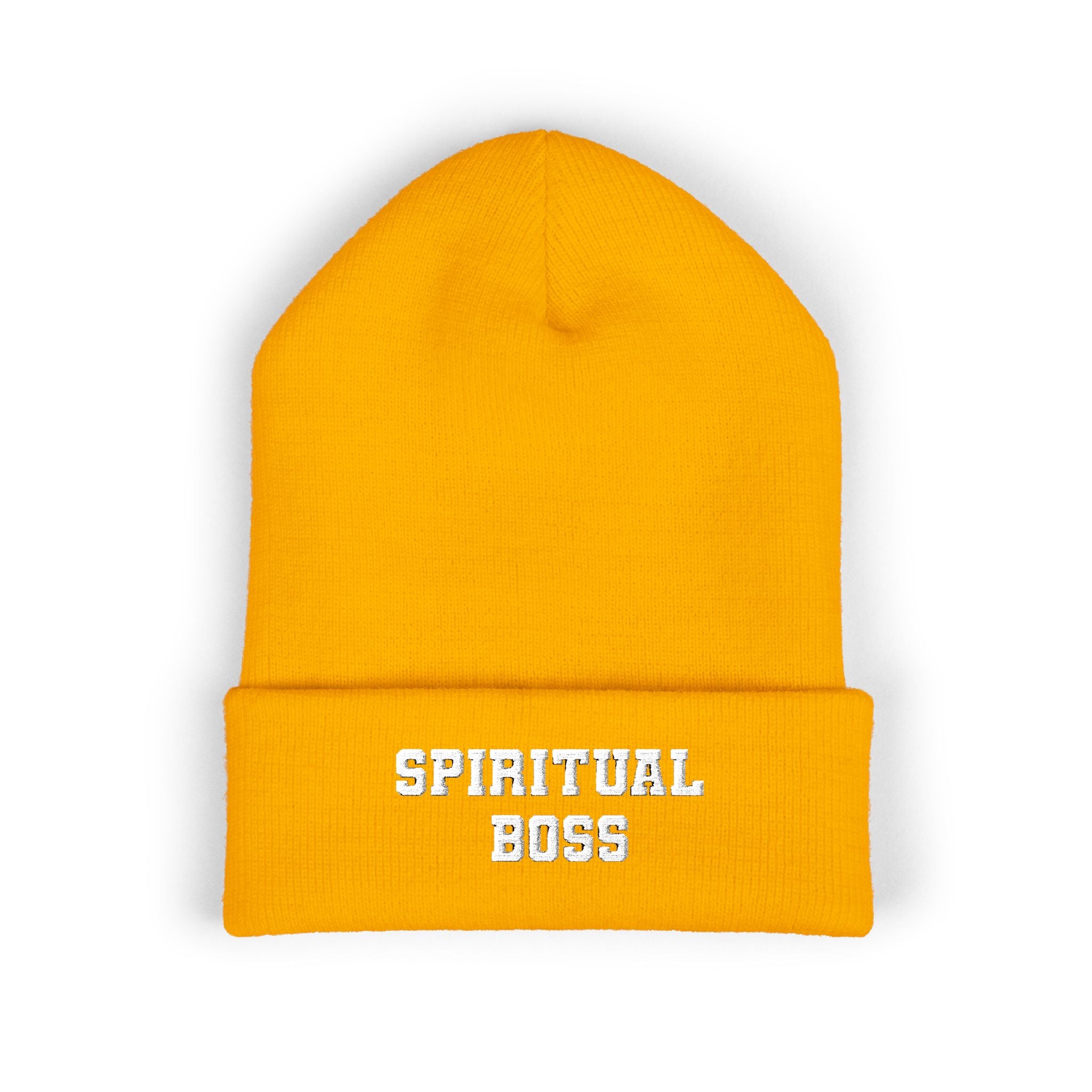 Spiritual Boss™ Beanie — Crown Your Energy Knit Cap