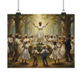 Spiritual Revival Matte Poster — Community Gospel Worship Art Print