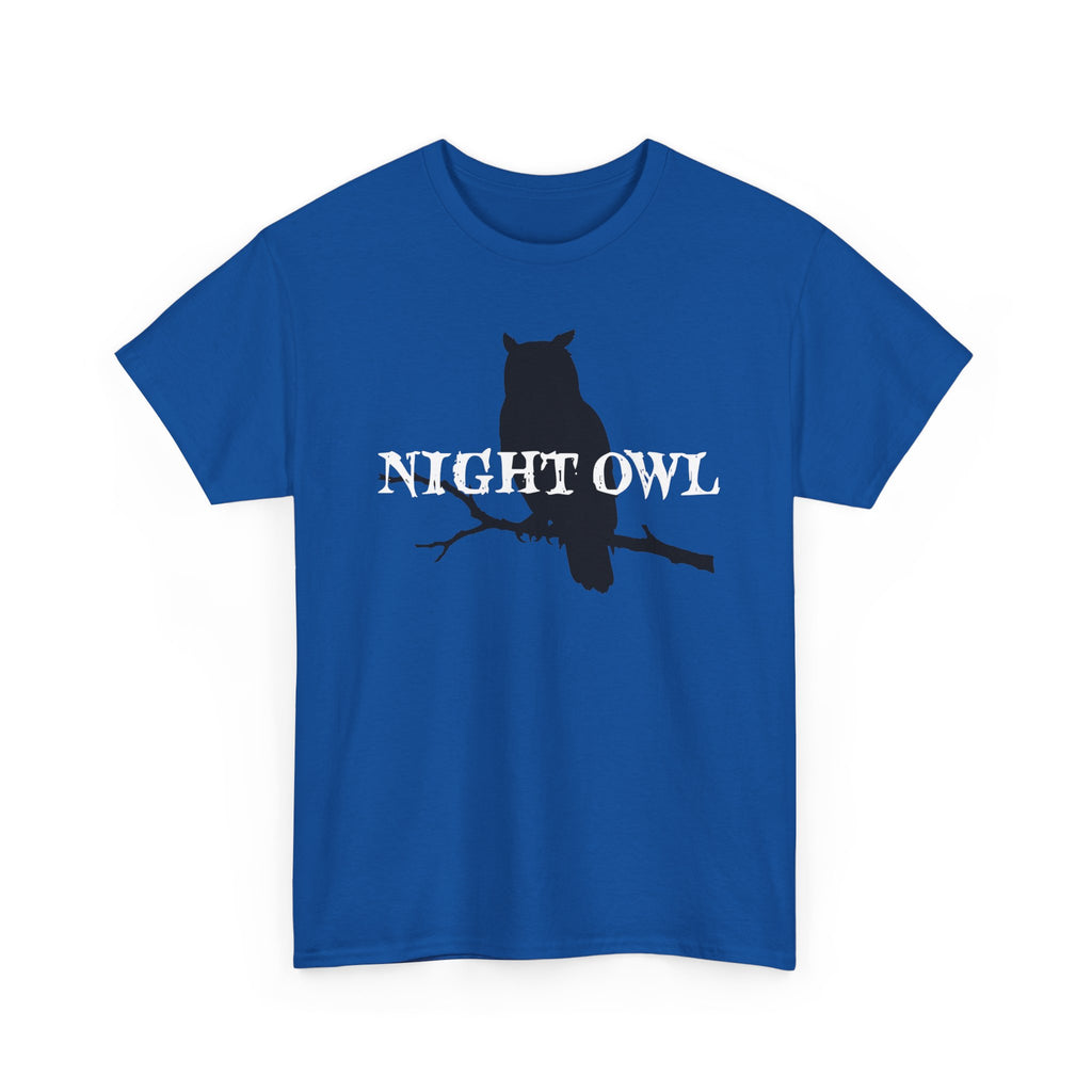 Night Owl T-Shirt — Silhouette Owl Graphic Tee