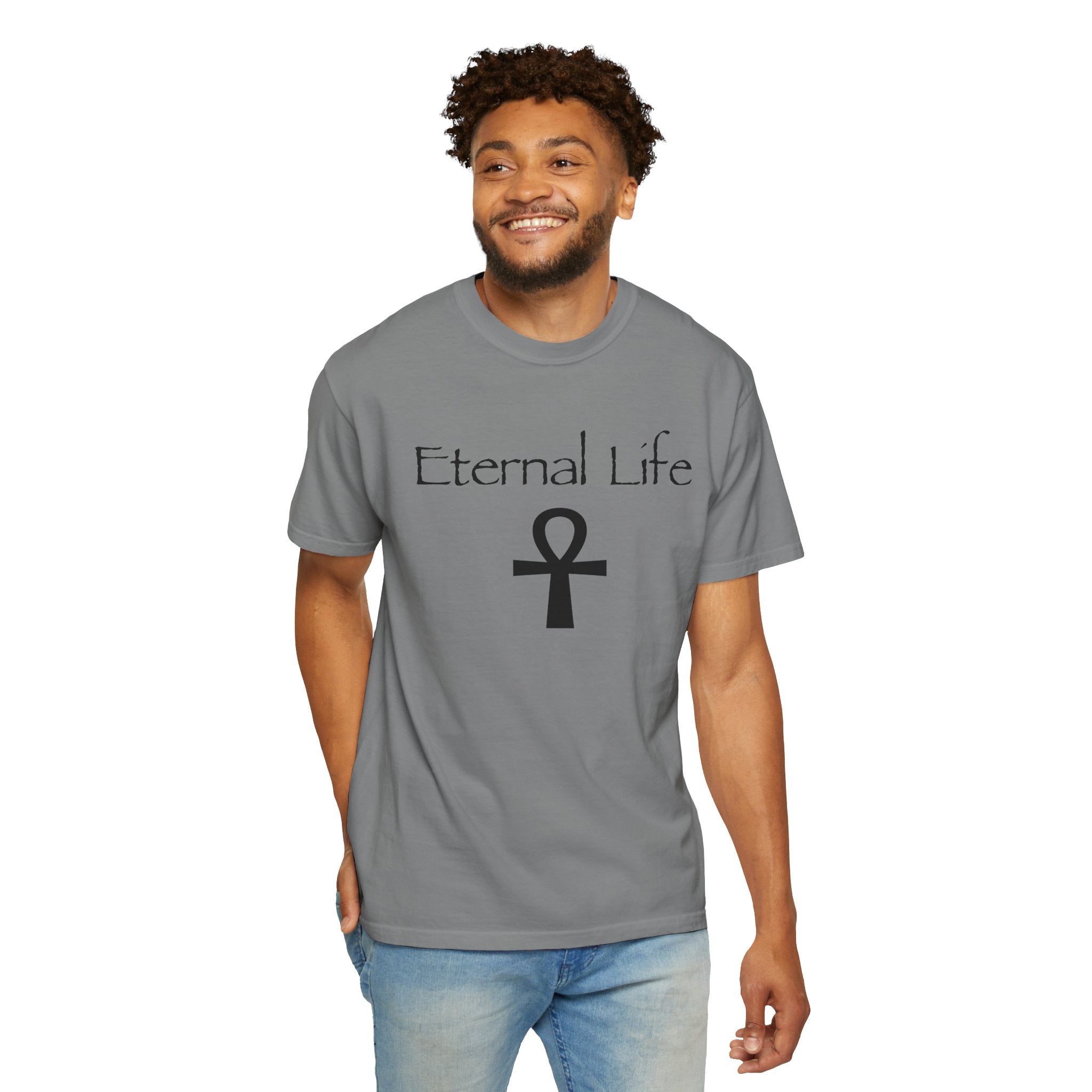 Eternal Life T-Shirt — Ankh Symbol Spiritual Tee