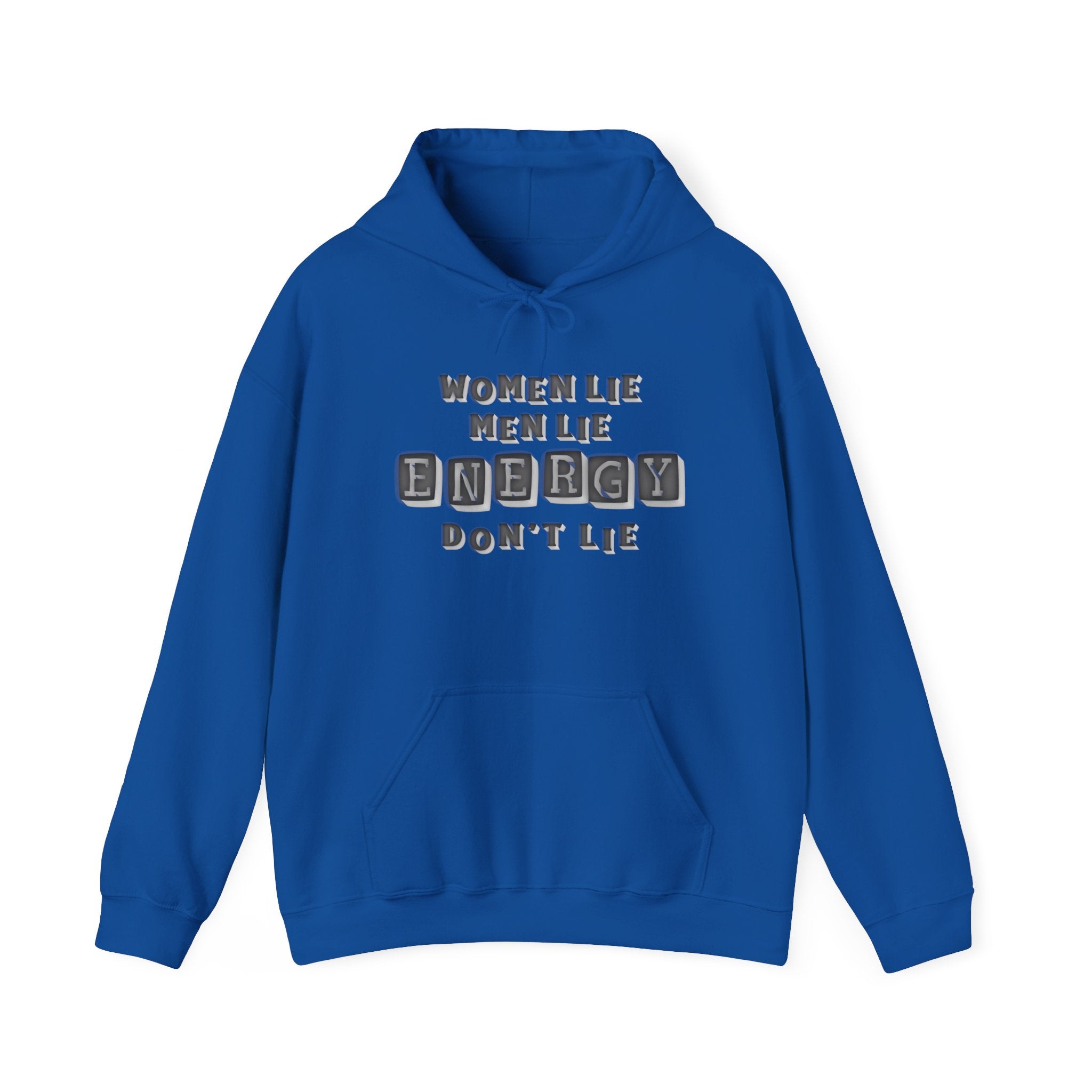 Energy Don’t Lie™ Hoodie — Truth Over Talk Statement Pullover  Spiritual + Street