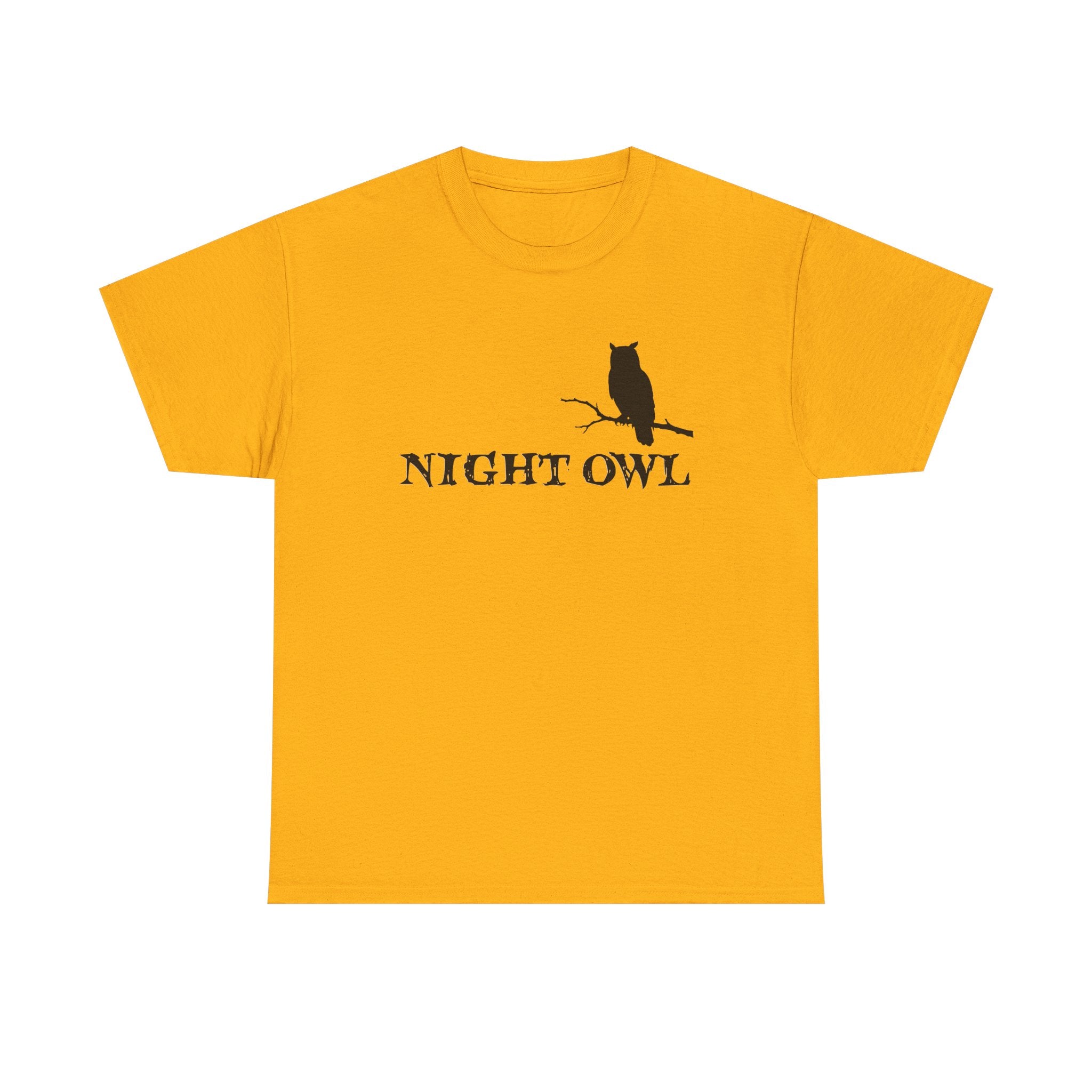 🌙 Night Owl™ Minimal Silhouette Tee