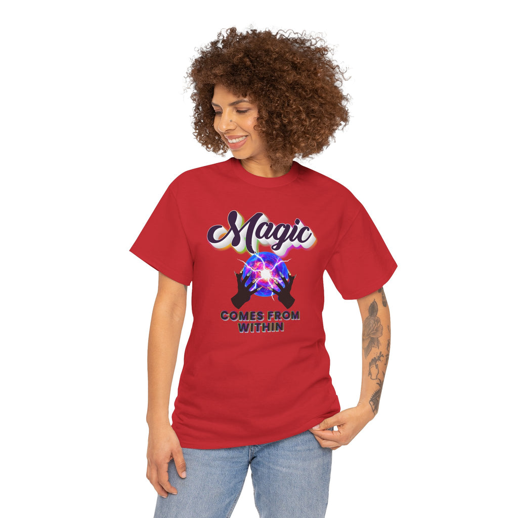 ✨🔮 The Magic Comes From Within™ Tee — Empowered Goddess Energy Shirt 👑💫
