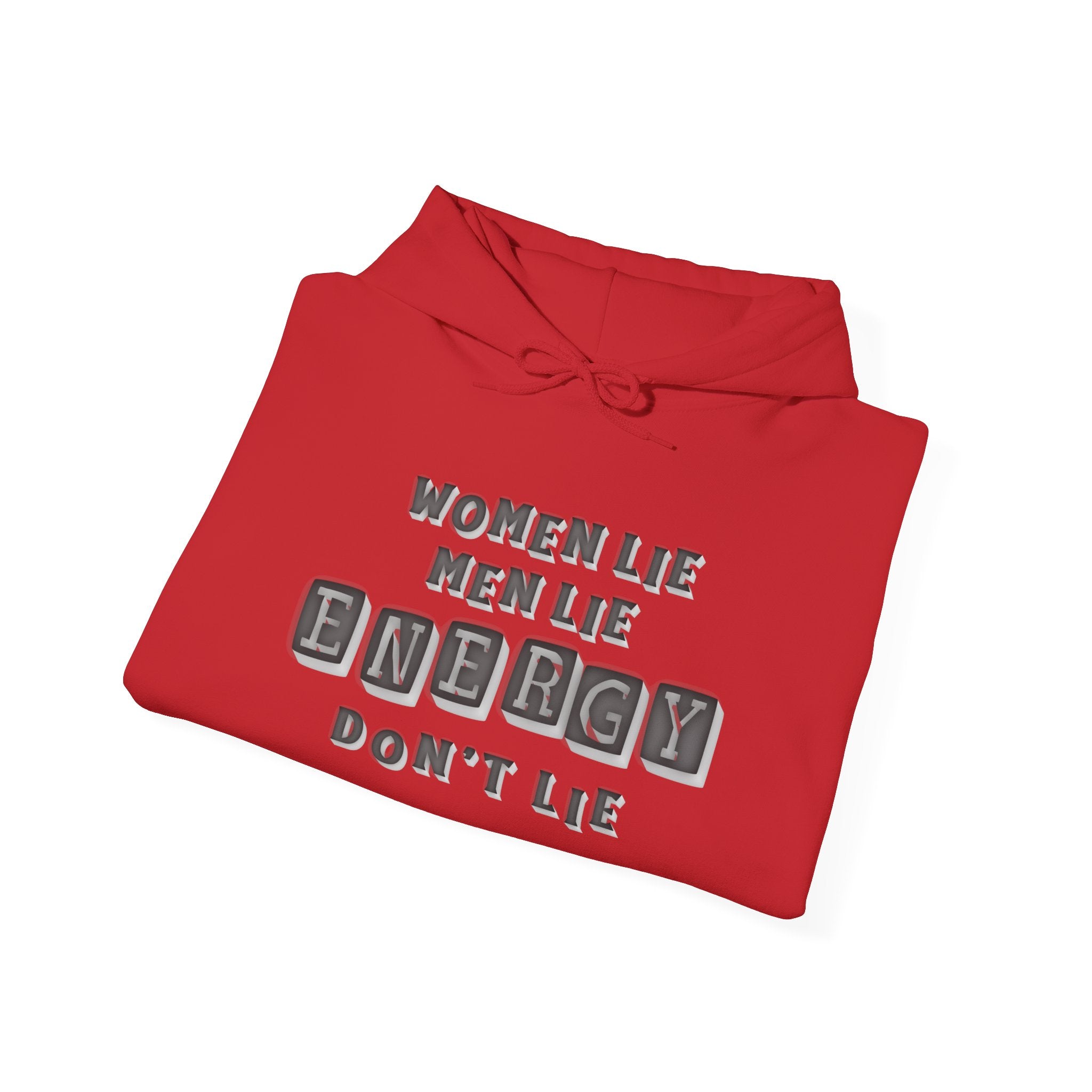 Energy Don’t Lie™ Hoodie — Truth Over Talk Statement Pullover  Spiritual + Street