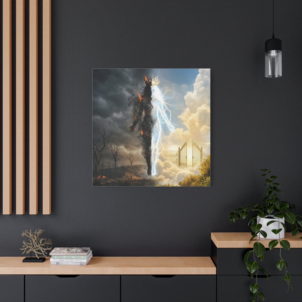 Light & Shadow — The Conscious Path Canvas