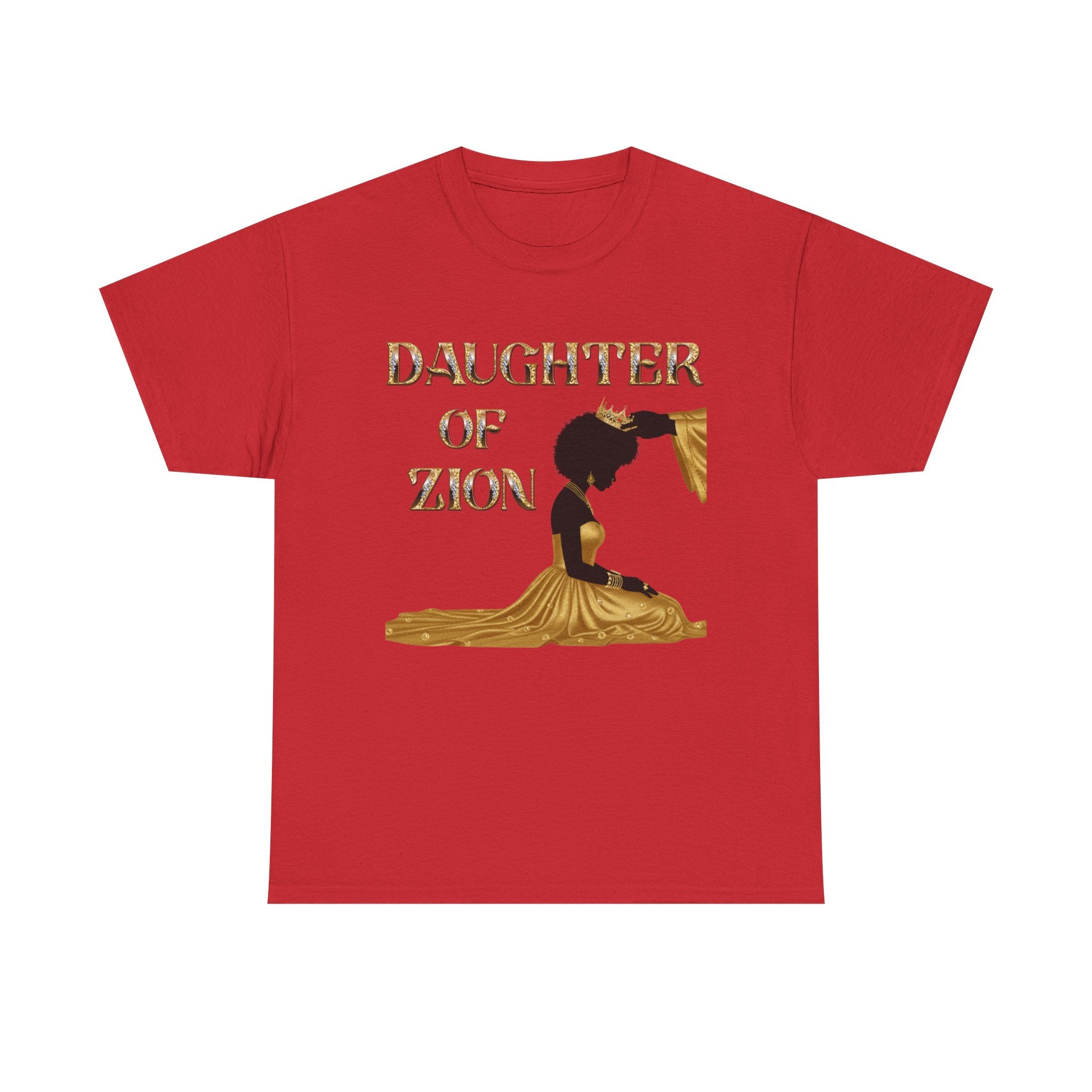 Daughter of Zion Tee — Inspirational Faith Graphic T‑Shirt for Girls & Women