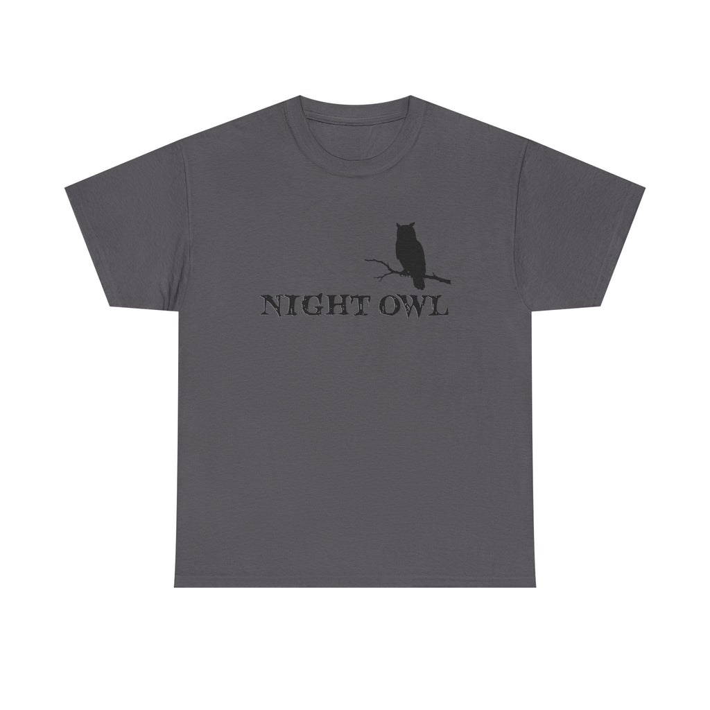 🌙 Night Owl™ Minimal Silhouette Tee