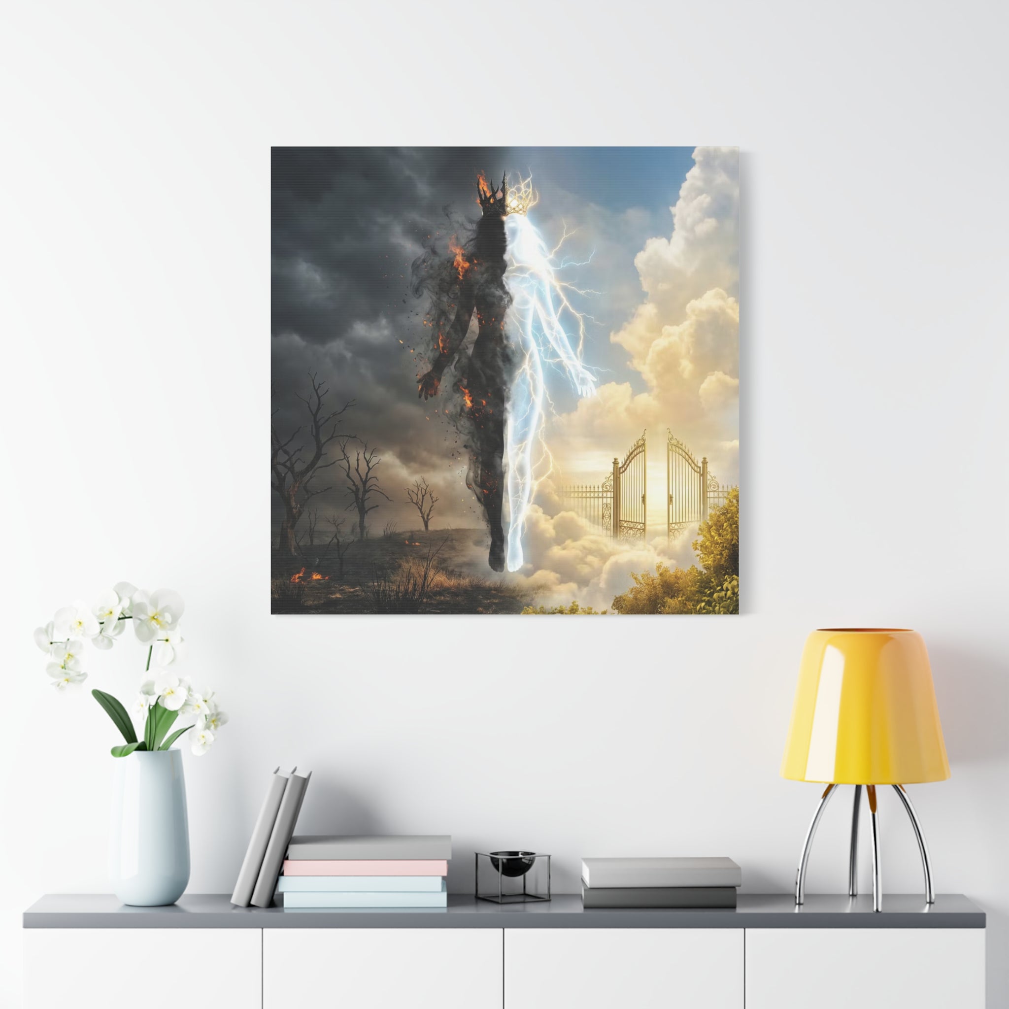 Light & Shadow — The Conscious Path Canvas
