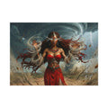Oya Storm Goddess Fantasy Art Print—Uncoated Poster
