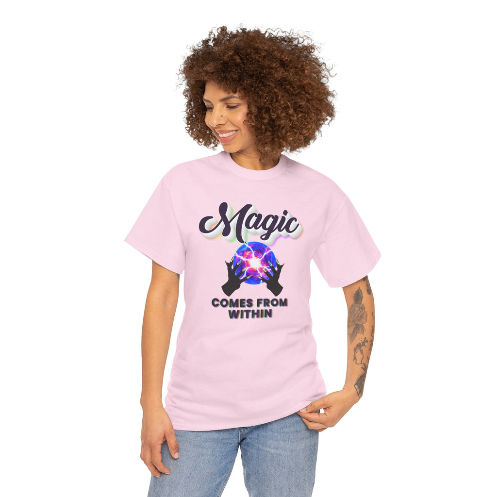 ✨🔮 The Magic Comes From Within™ Tee — Empowered Goddess Energy Shirt 👑💫