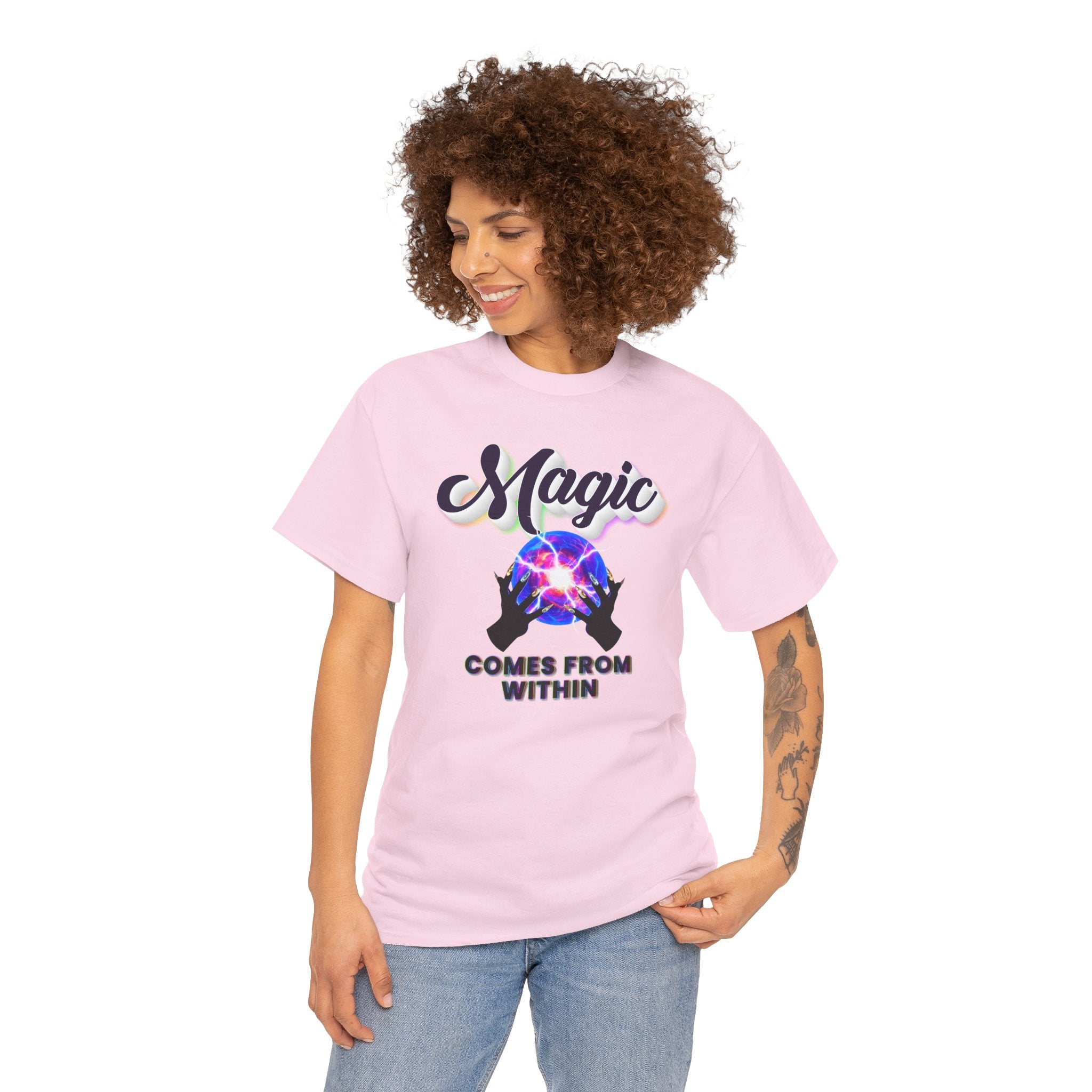 ✨🔮 The Magic Comes From Within™ Tee — Empowered Goddess Energy Shirt 👑💫