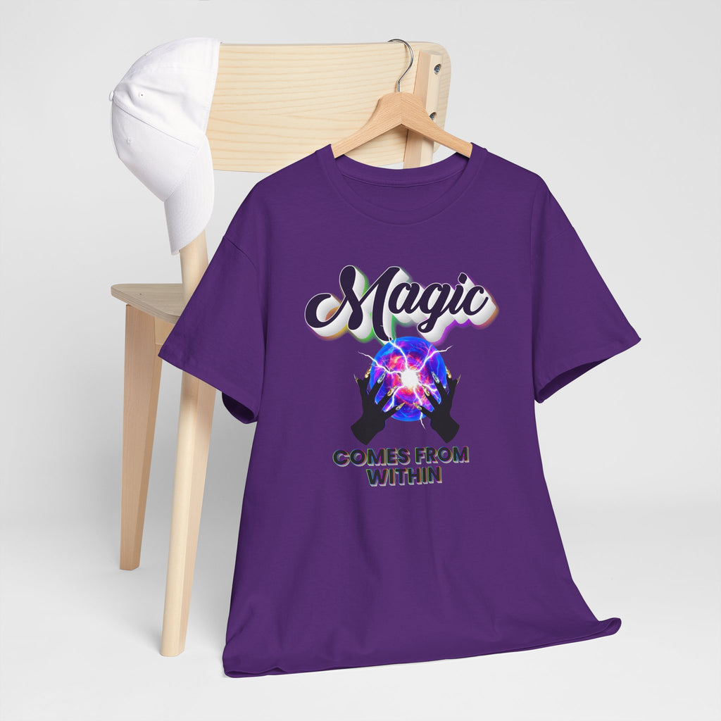 ✨🔮 The Magic Comes From Within™ Tee — Empowered Goddess Energy Shirt 👑💫