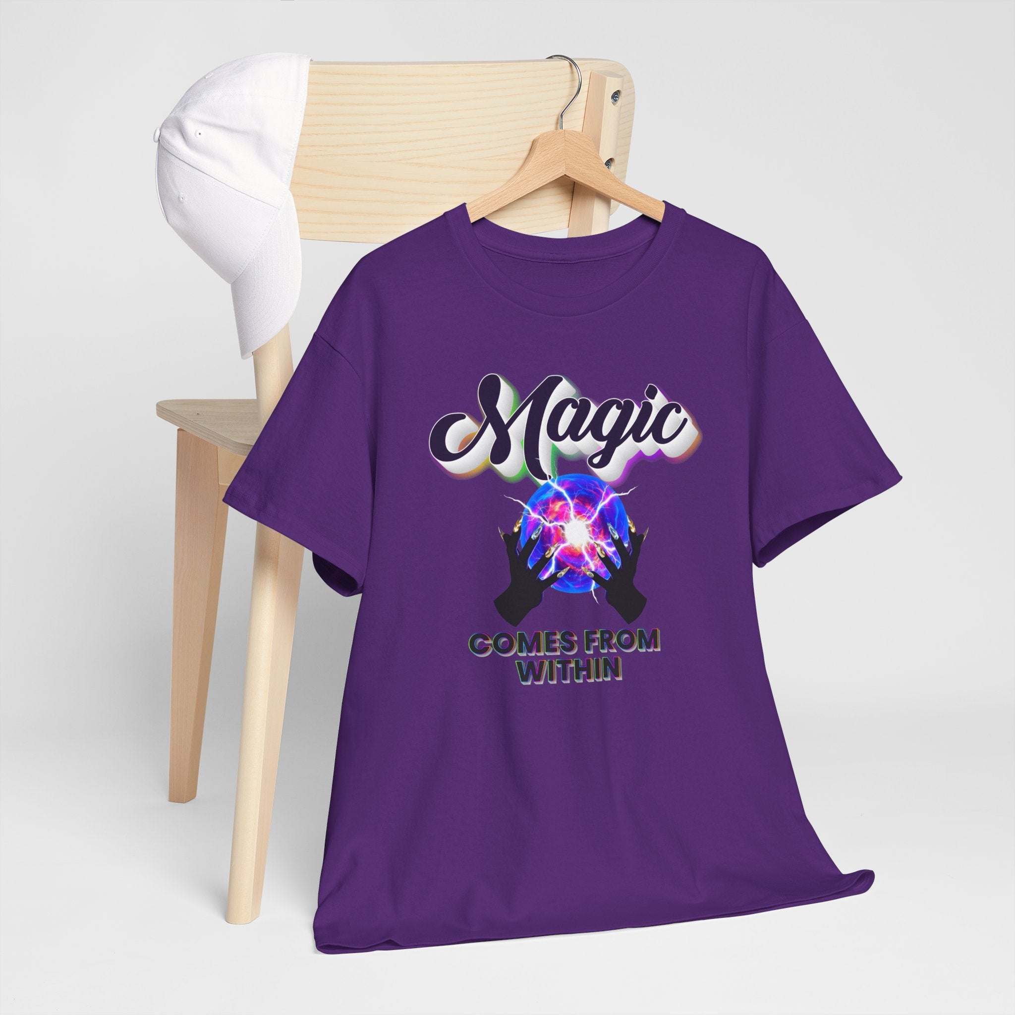 ✨🔮 The Magic Comes From Within™ Tee — Empowered Goddess Energy Shirt 👑💫