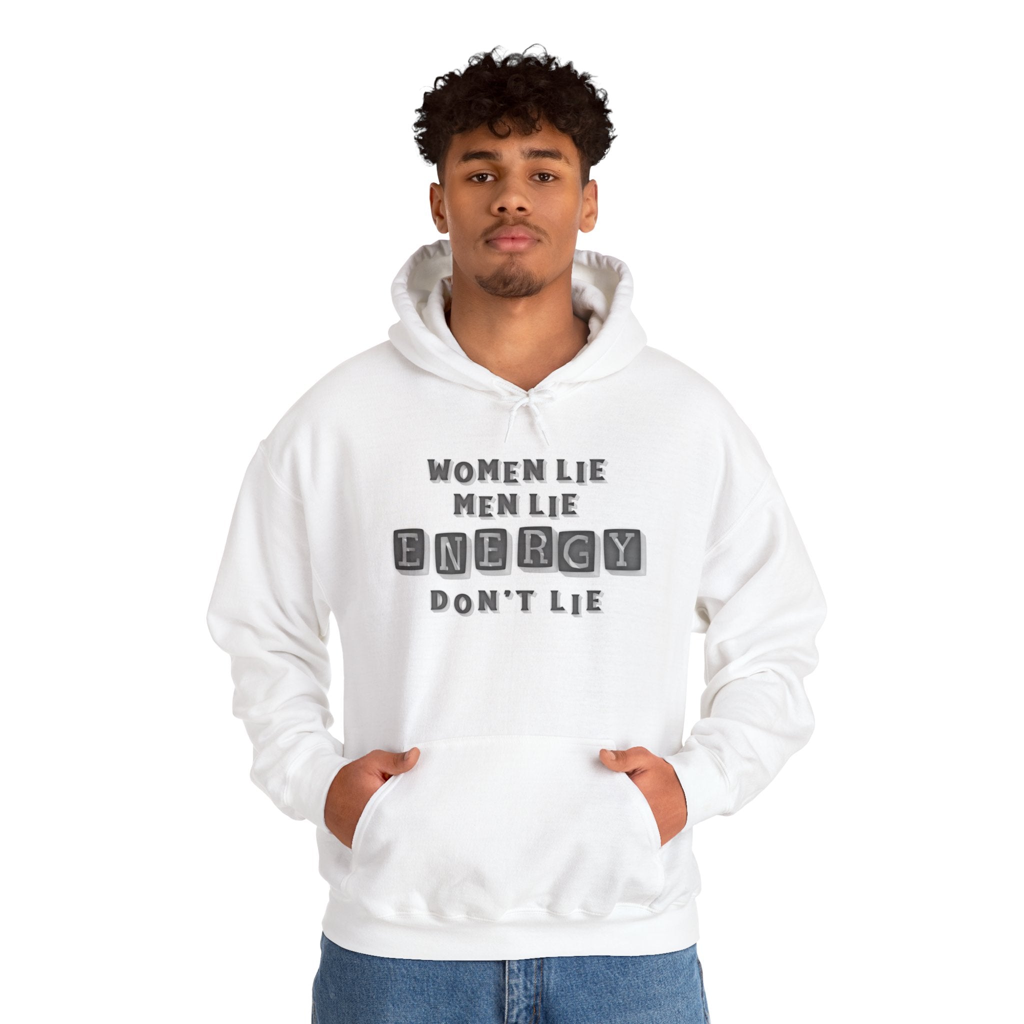 Energy Don’t Lie™ Hoodie — Truth Over Talk Statement Pullover  Spiritual + Street