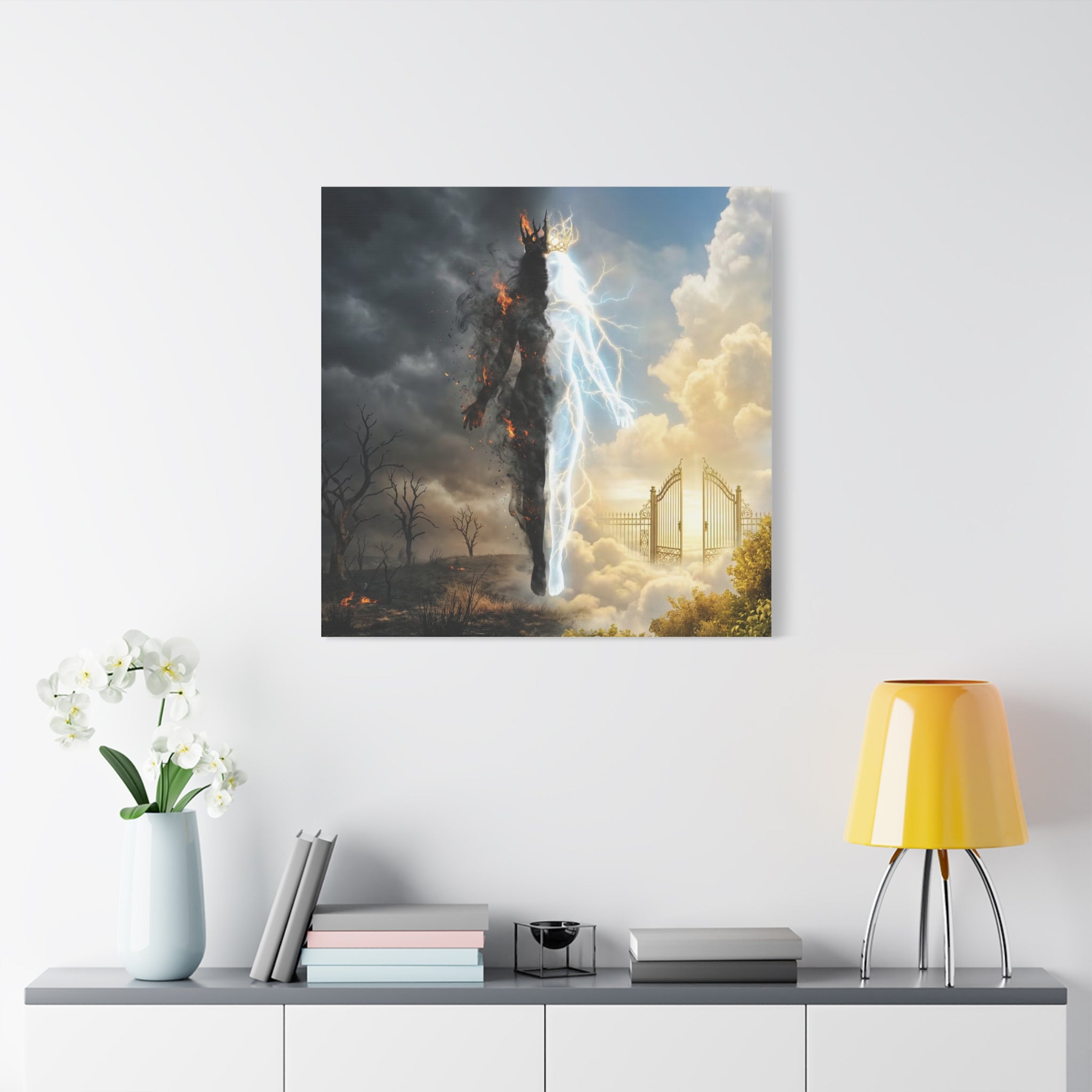 Light & Shadow — The Conscious Path Canvas