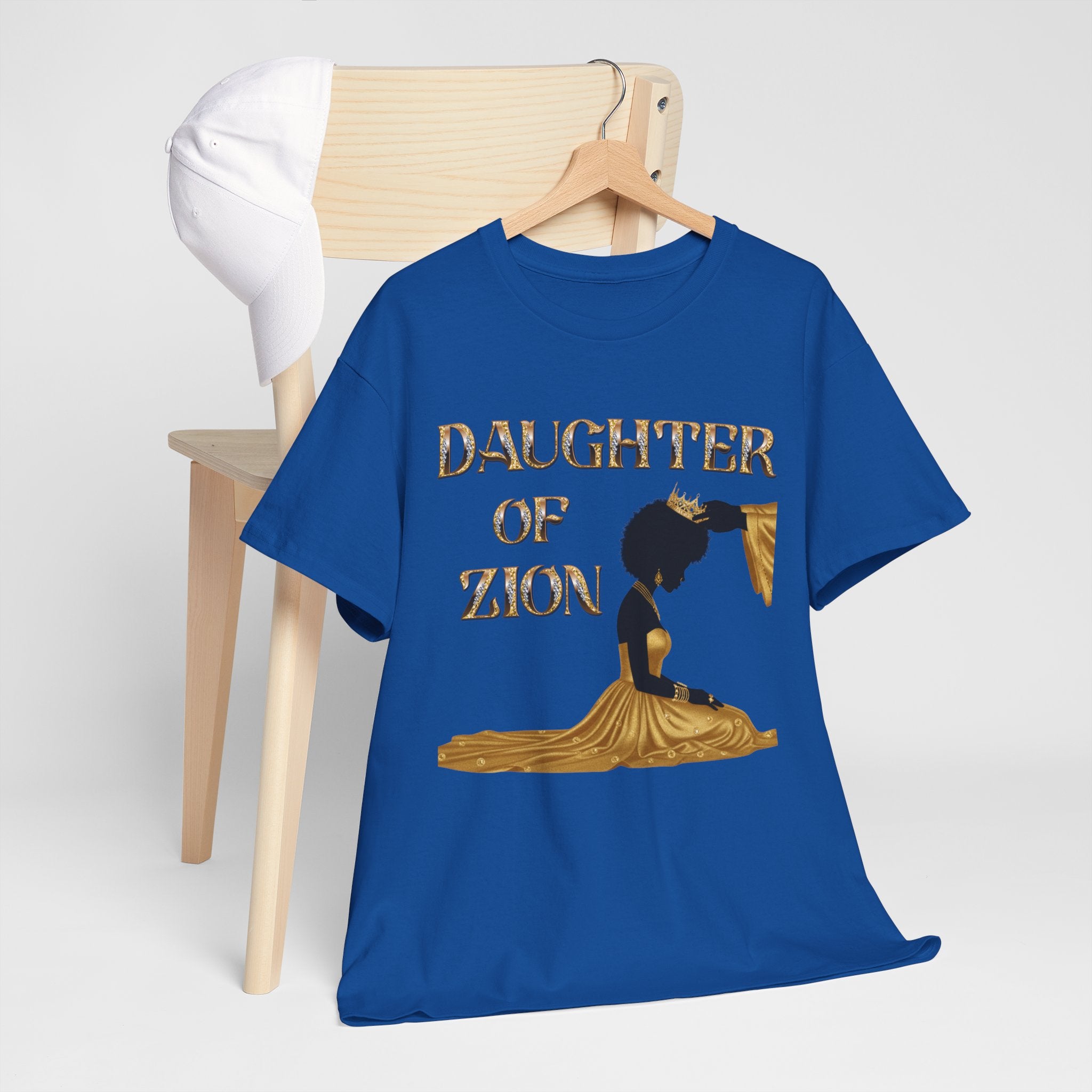 Daughter of Zion Tee — Inspirational Faith Graphic T‑Shirt for Girls & Women