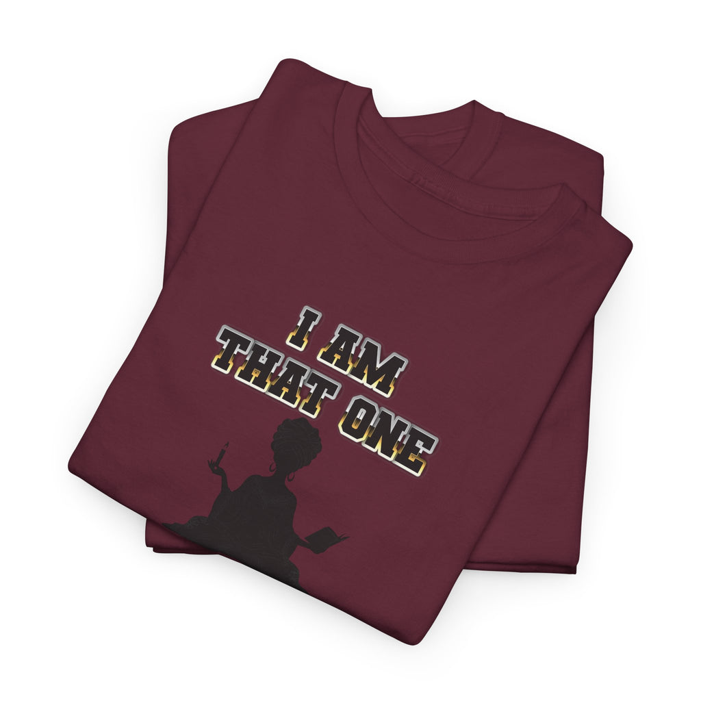 I Am That One in Ten Thousand – Yoga & Spiritual Woman Tee