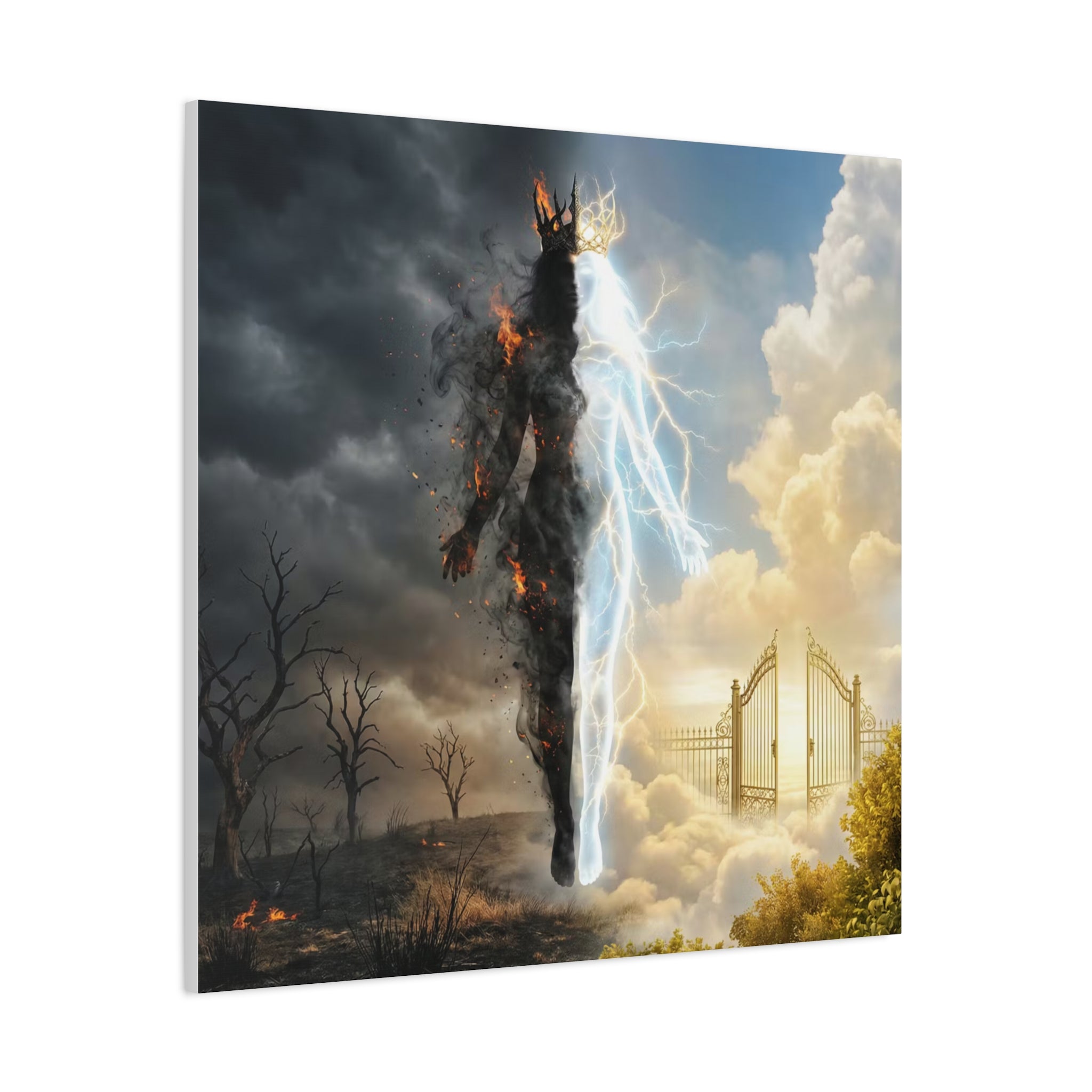 Light & Shadow — The Conscious Path Canvas