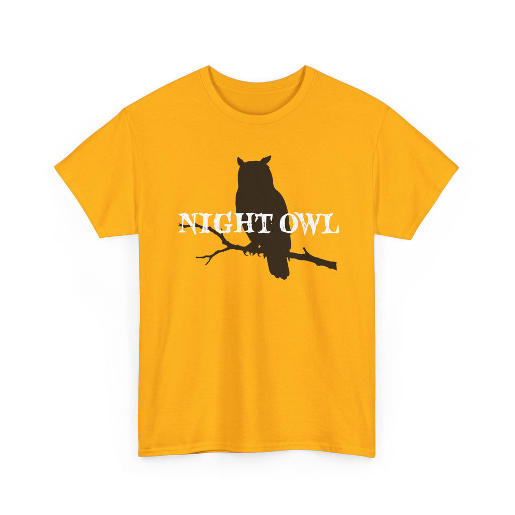 Night Owl T-Shirt — Silhouette Owl Graphic Tee