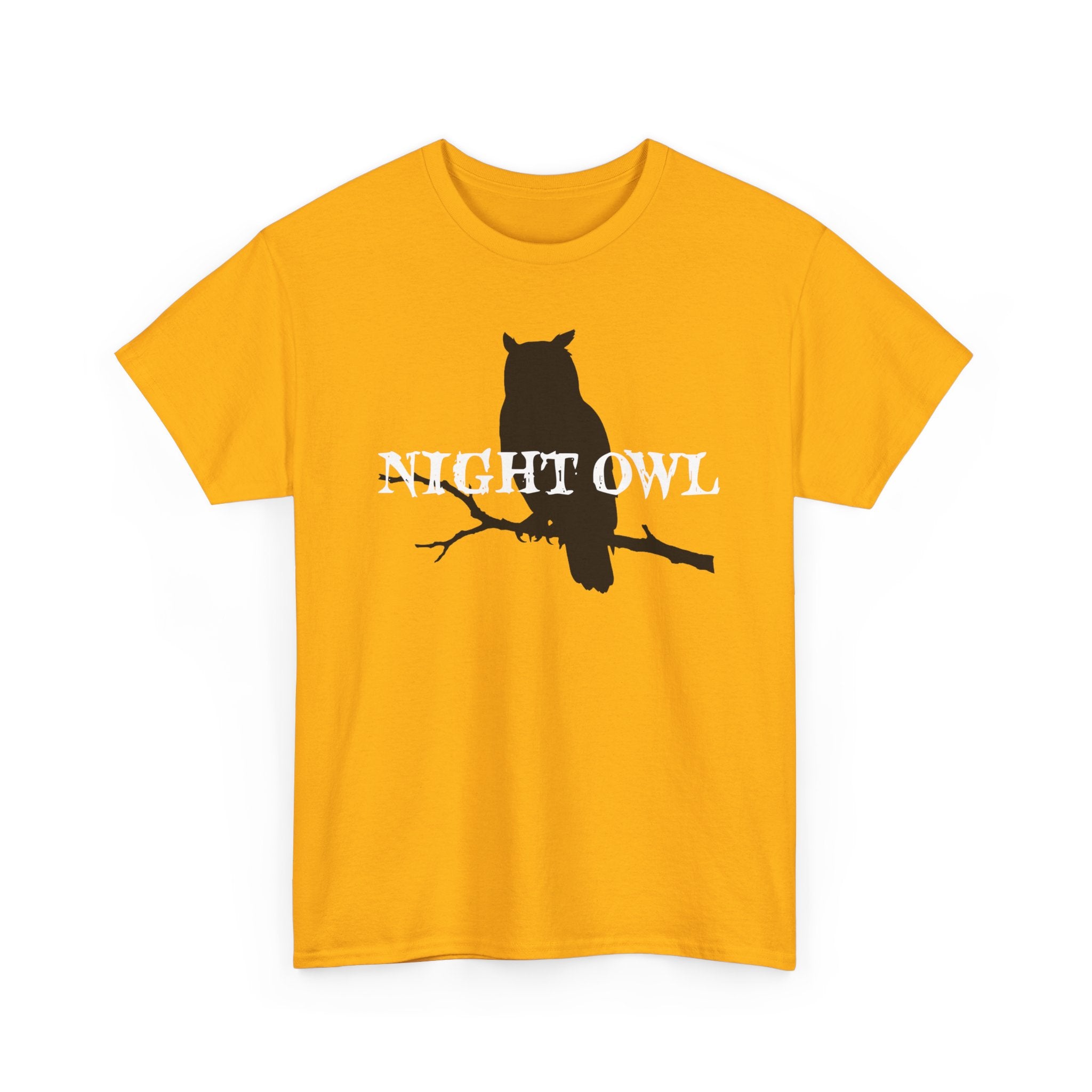 Night Owl T-Shirt — Silhouette Owl Graphic Tee