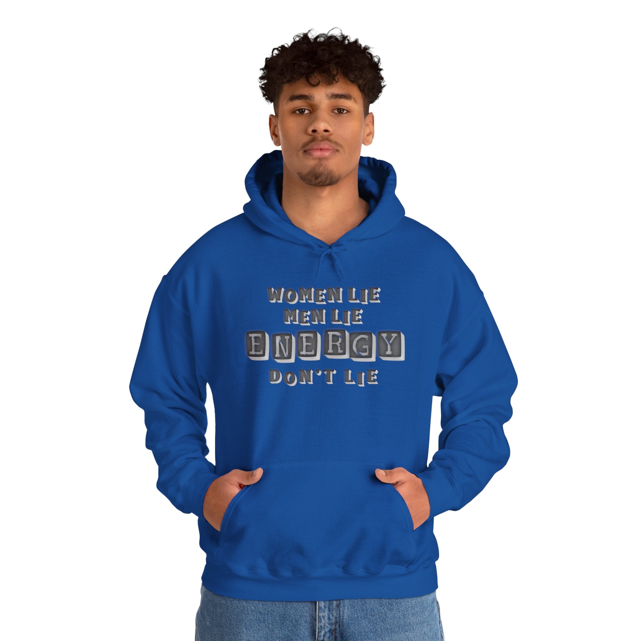 Energy Don’t Lie™ Hoodie — Truth Over Talk Statement Pullover  Spiritual + Street