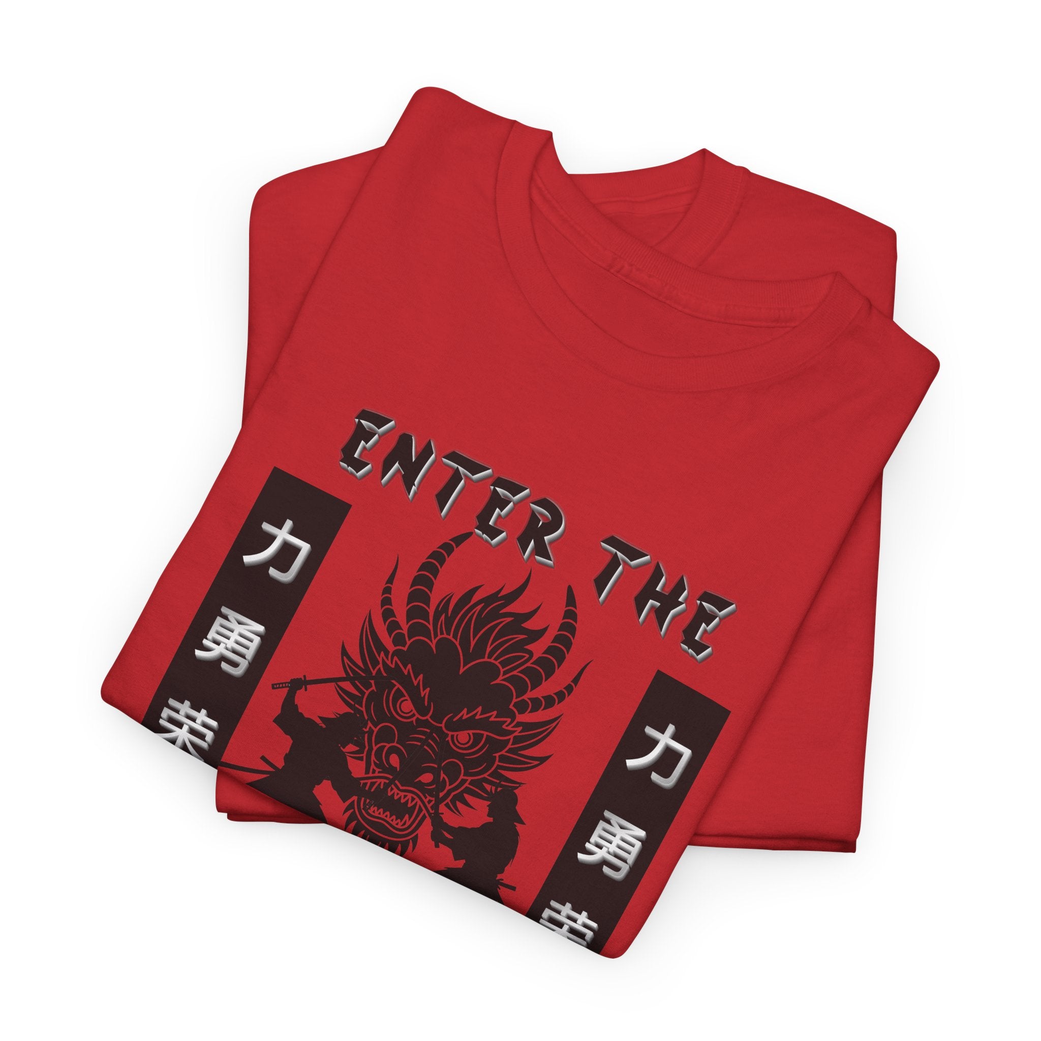 ENTER THE DRAGON — Dragon of Honor Tee | Strength, Courage & Power Graphic Shirt🐉🔥