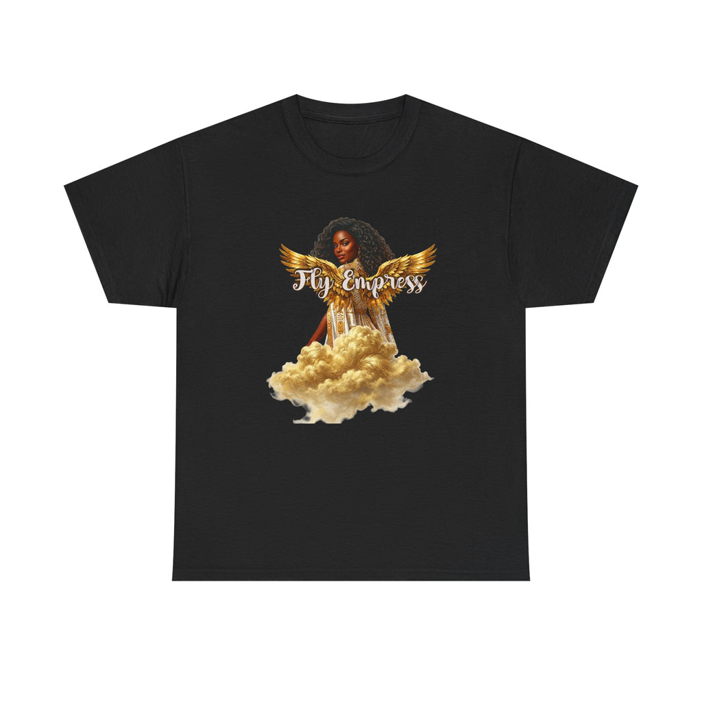 👑🕊️ Fly Empress Angel Wing Tee — Divine Queen Energy Graphic T-Shirt 🔥✨