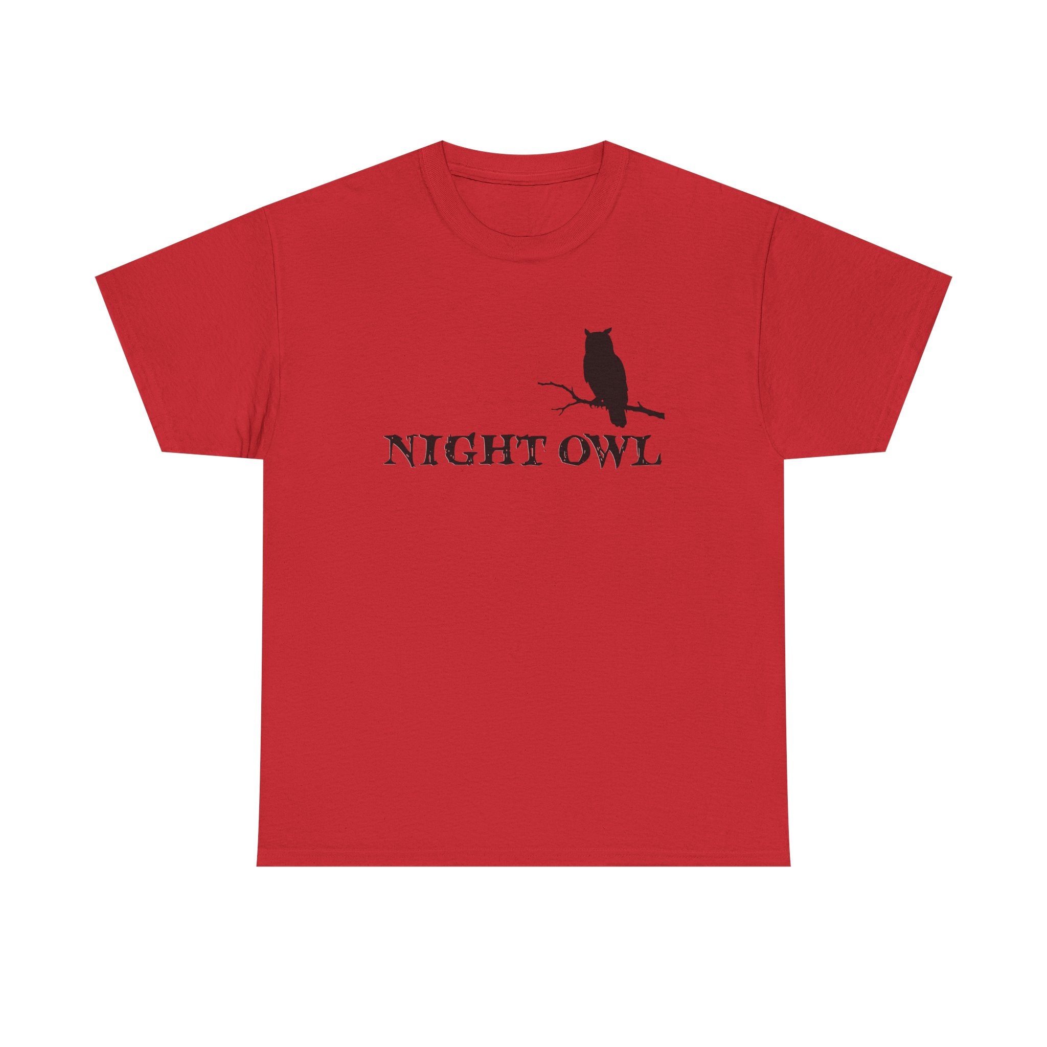 🌙 Night Owl™ Minimal Silhouette Tee