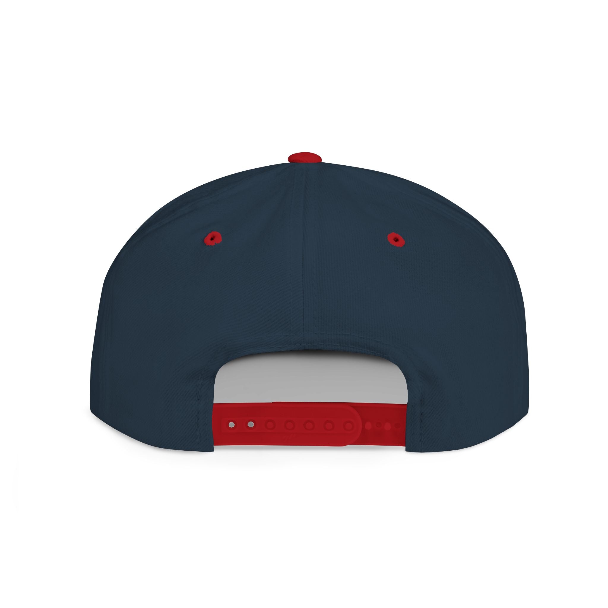 MVP™ Flat Bill Snapback — Embroidered Statement Cap