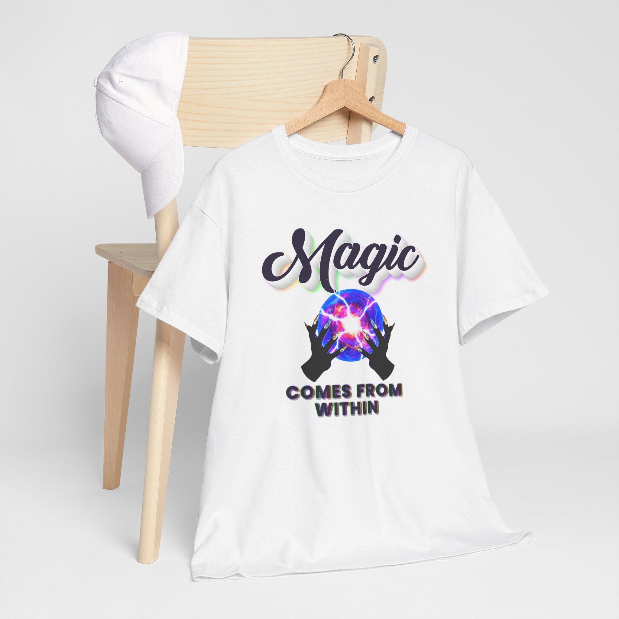 ✨🔮 The Magic Comes From Within™ Tee — Empowered Goddess Energy Shirt 👑💫