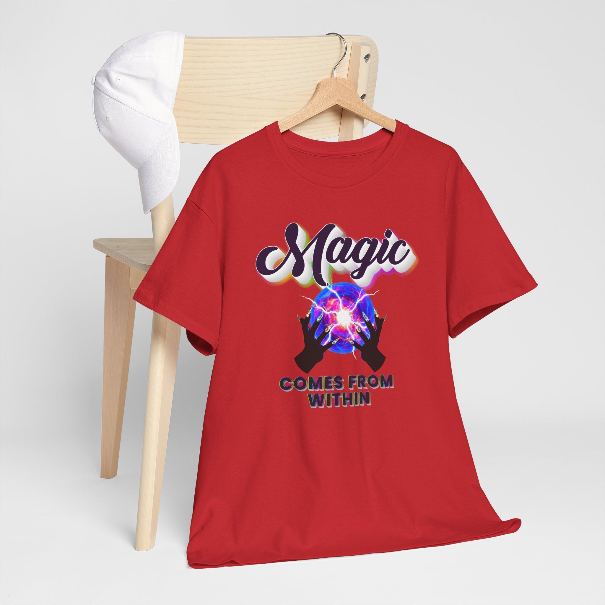 ✨🔮 The Magic Comes From Within™ Tee — Empowered Goddess Energy Shirt 👑💫