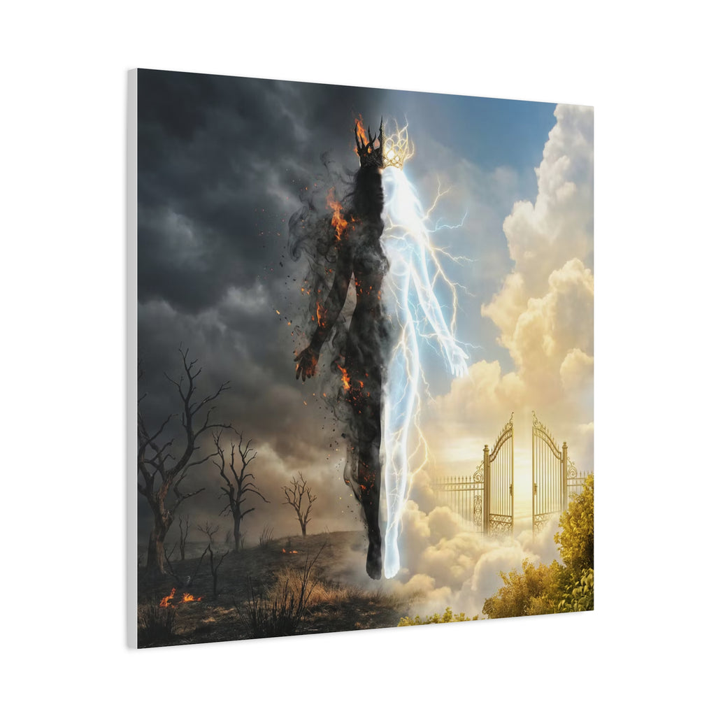 Light & Shadow — The Conscious Path Canvas