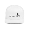 Night Owl Snapback — Nocturnal Streetwear Flat Bill Cap