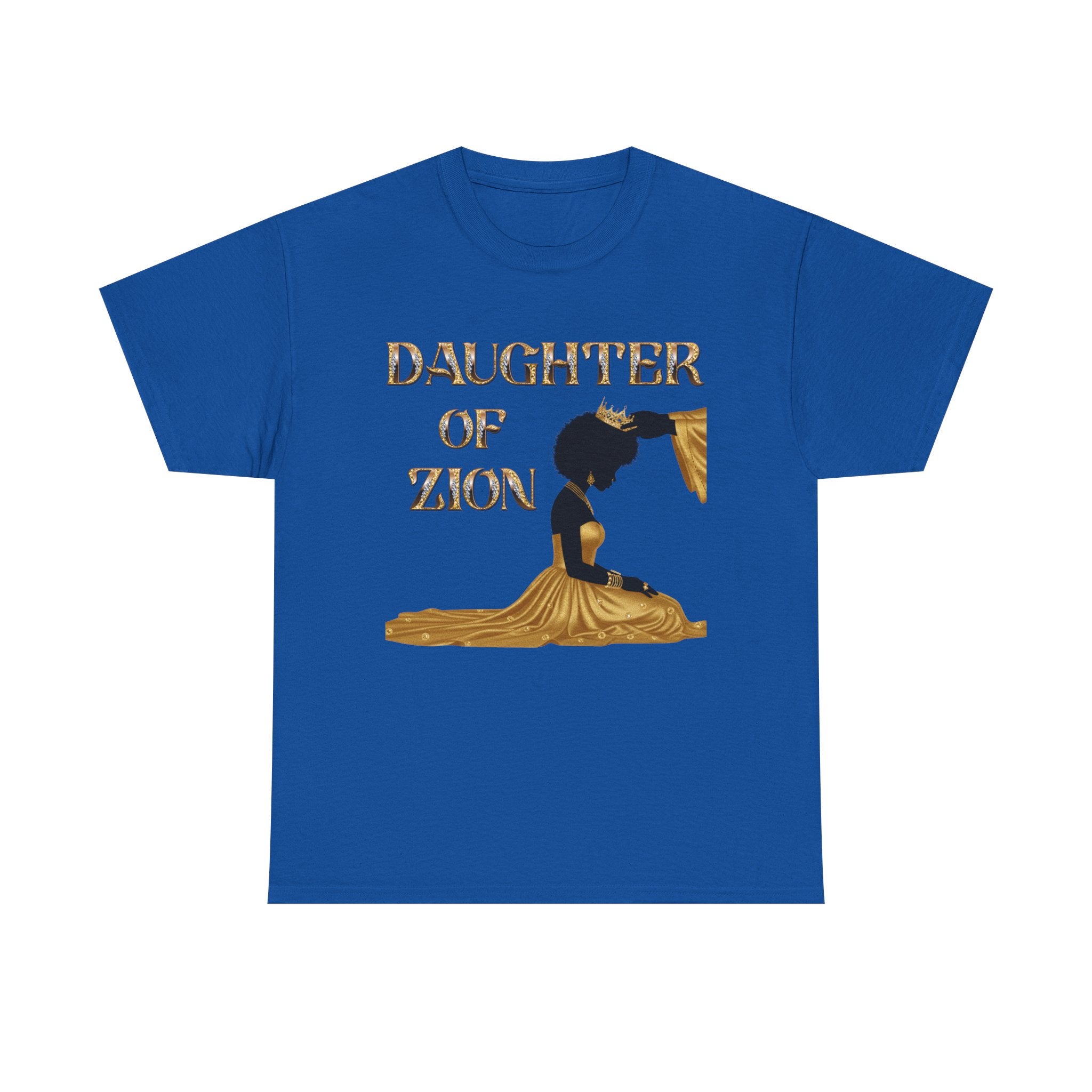 Daughter of Zion Tee — Inspirational Faith Graphic T‑Shirt for Girls & Women